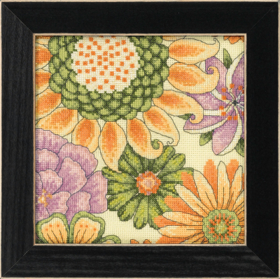 Floral Yellow 2 - Debbie Mumm - Cross Stitch Kit