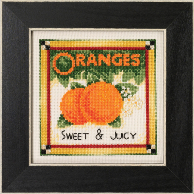 Oranges - Beaded Cross Stitch Kit
