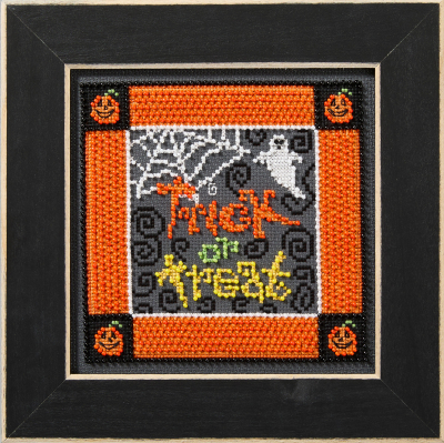 Trick or Treat - Halloween Beaded Cross Stitch Kit