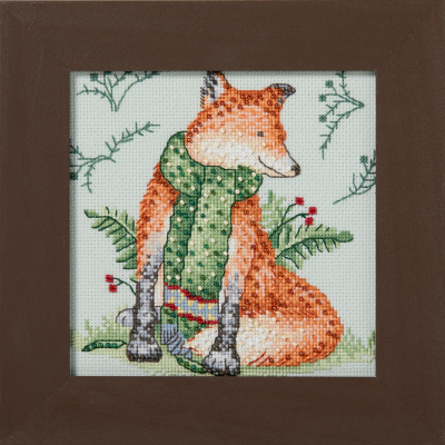 Reddy Fox - Debbie Mumm Beaded Cross Stitch Kit