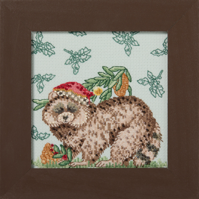 Rocky Raccoon - Debbie Mumm Beaded Cross Stitch Kit