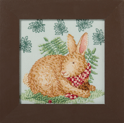 Reggie Rabbit - Debbie Mumm Beaded Cross Stitch Kit