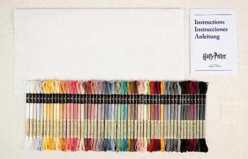 Harry's Potions - Cross Stitch Kit, different perspective #2, zoomed in. Select this picture to zoom back out.