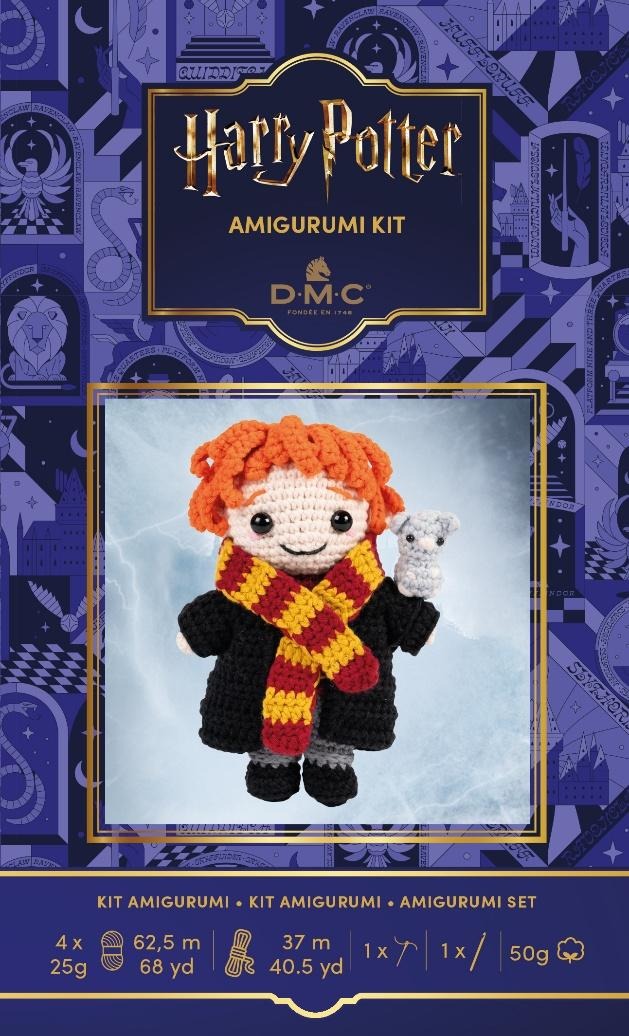 Ron Weasley - Amigurumi Kit, zoomed in. Select this picture to zoom back out.