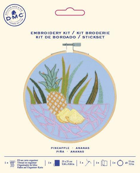 Pineapple - Embroidery  Kit
