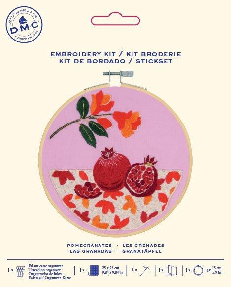 Pomegranates - Embroidery  Kit