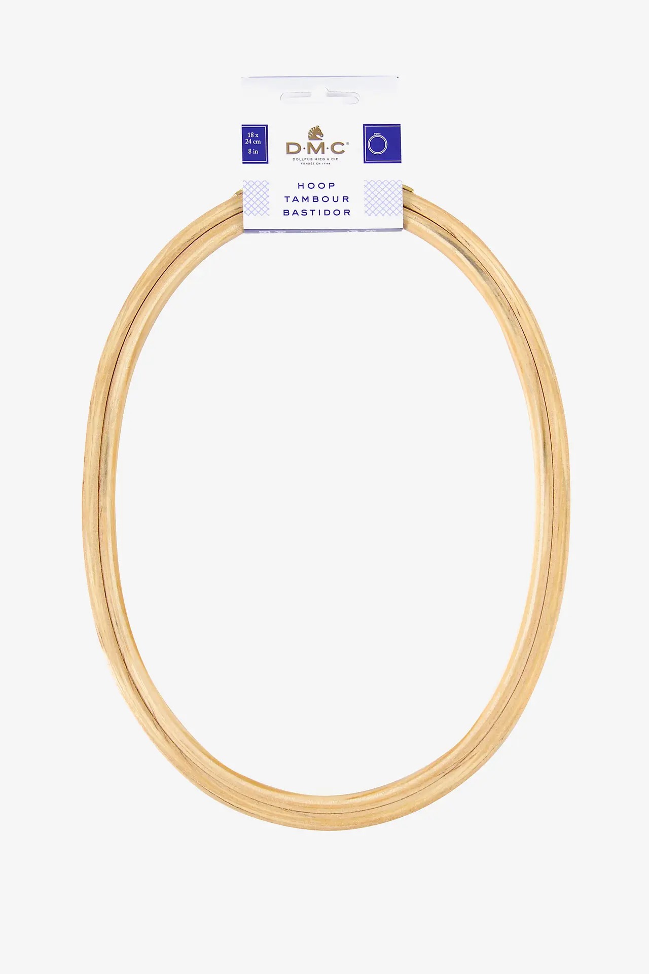 Oval 6" Embroidery Hoop