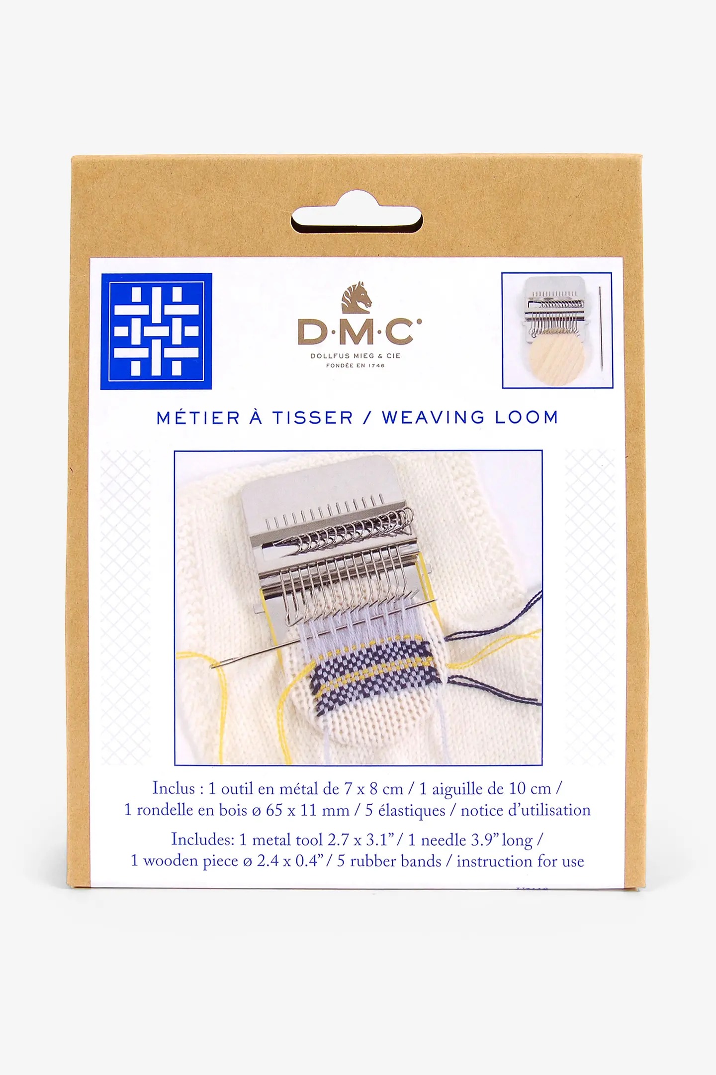 DMC Mini Weaving Loom - 14 hook