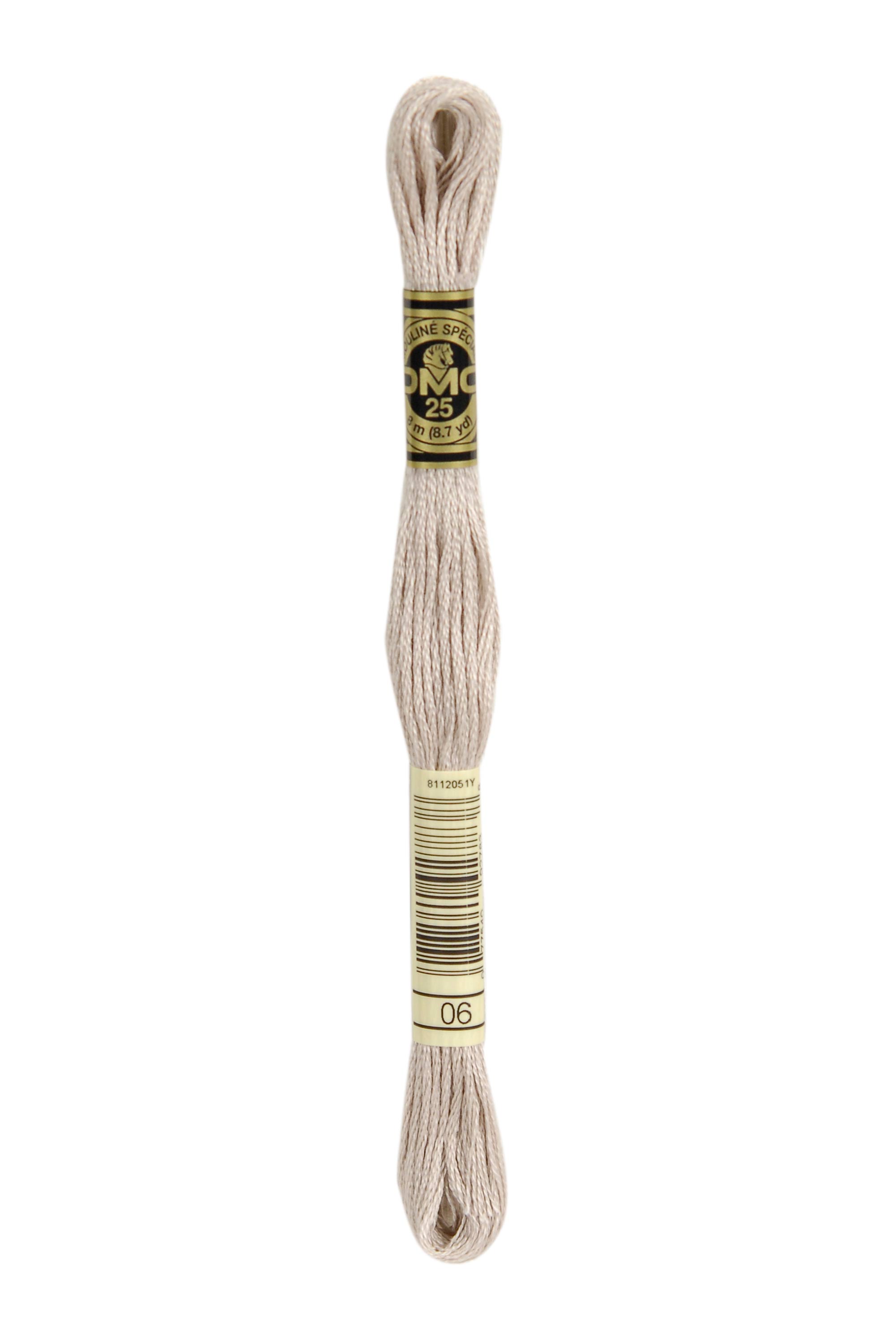 DMC 6 Six Strand Floss - Medium Light Driftwood Brown