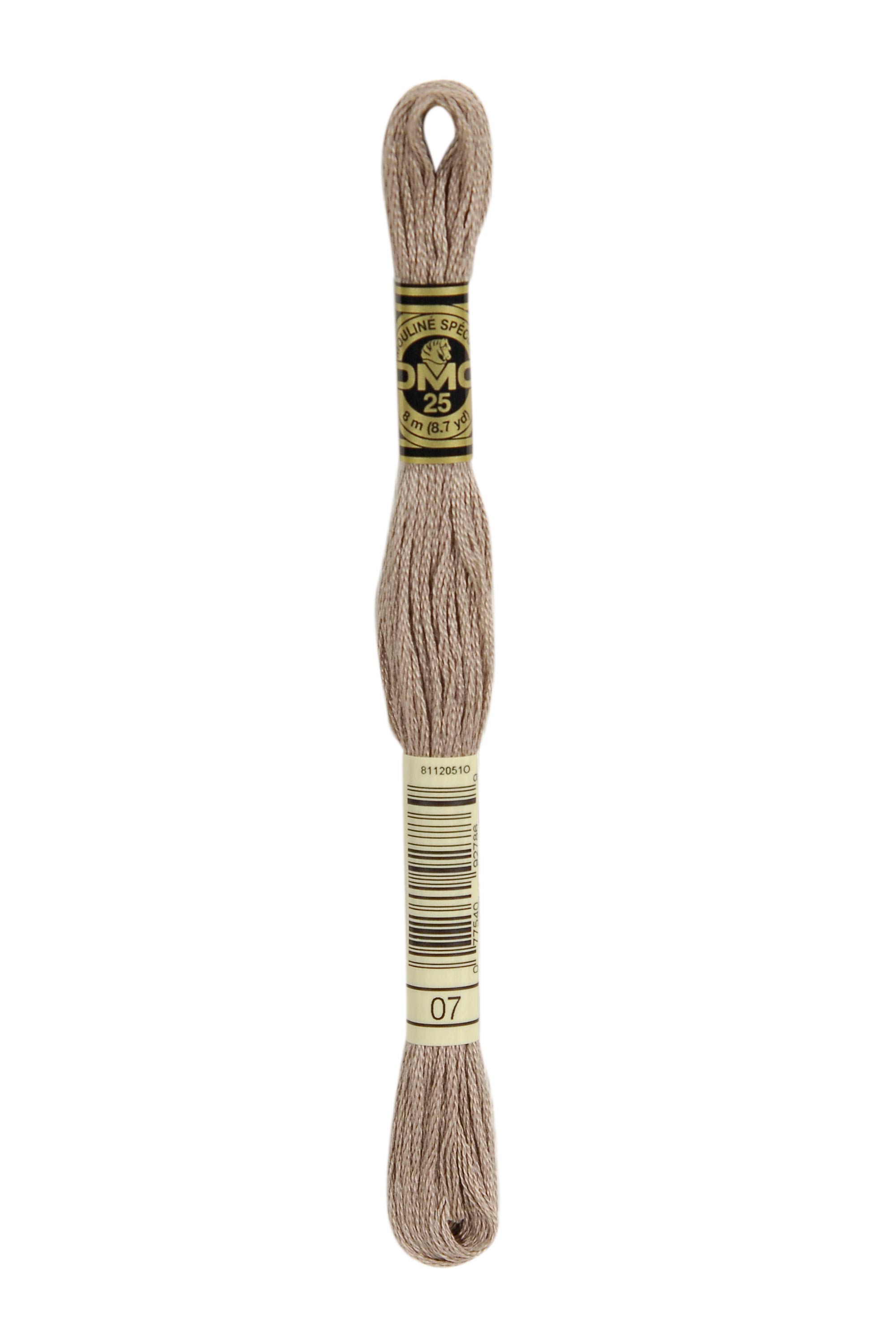 DMC 7 Six Strand Floss - Driftwood Brown
