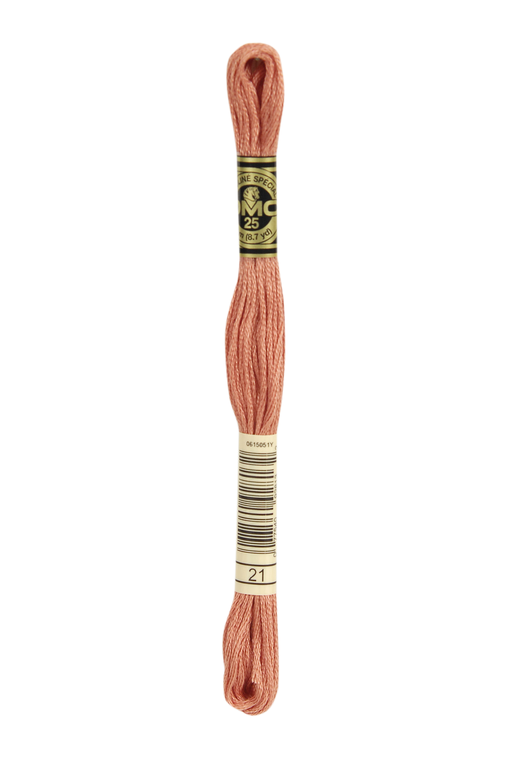 DMC 21 Six Strand Floss - Light Alizarin Orange