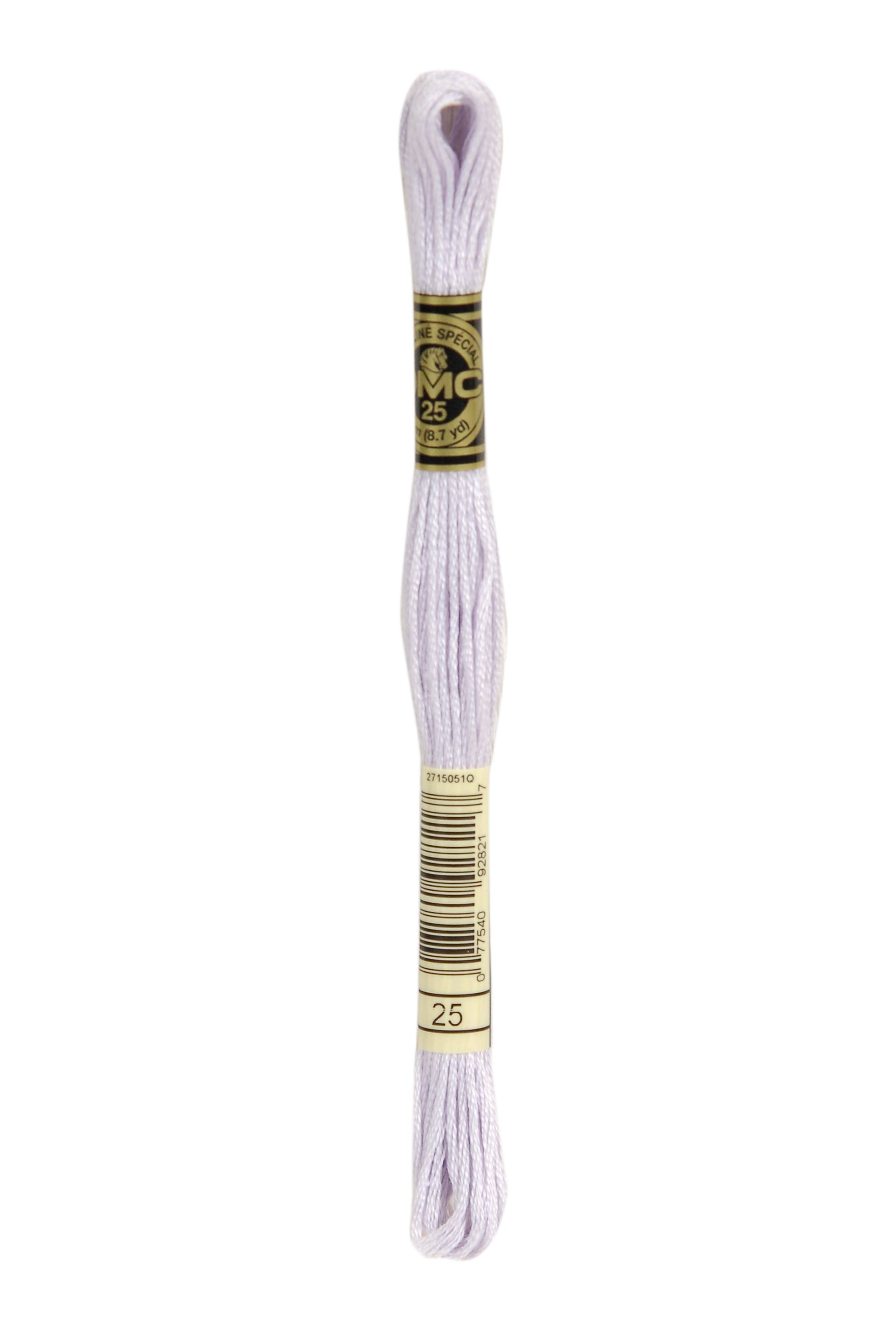 DMC 25 Six Strand Floss - Ultra Light Lavender Purple