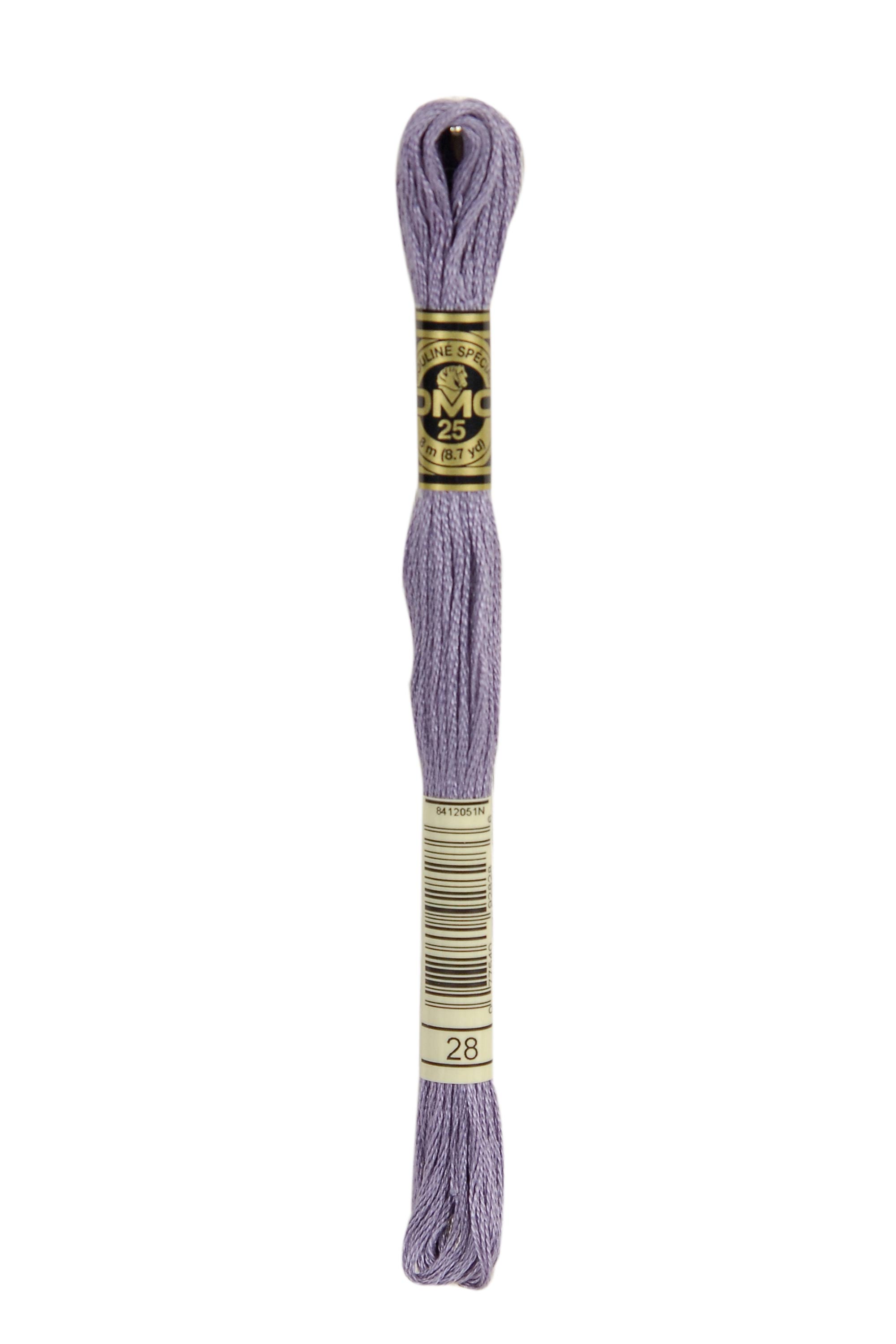 DMC 28 Six Strand Floss - Medium Light Eggplant Purple
