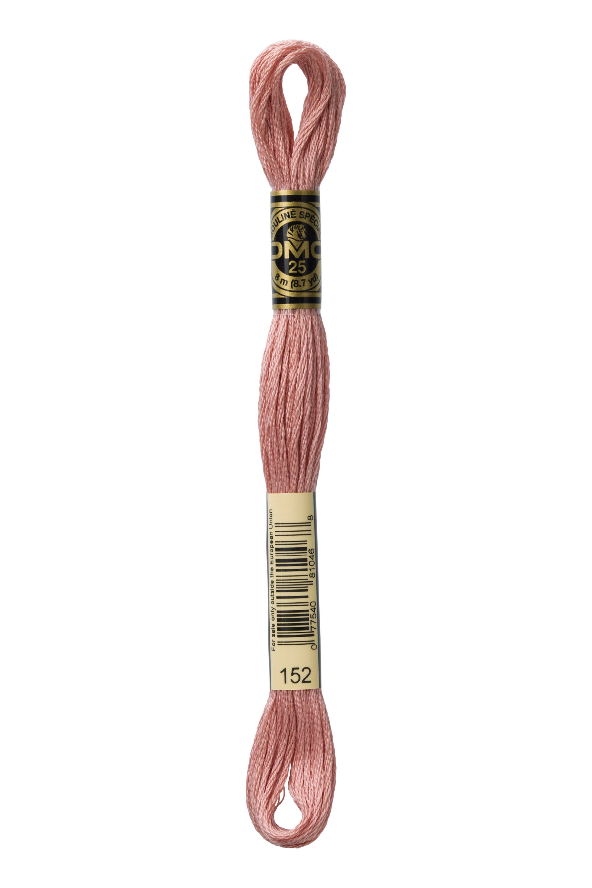 DMC 152 Six Strand Floss - Medium Light Pink