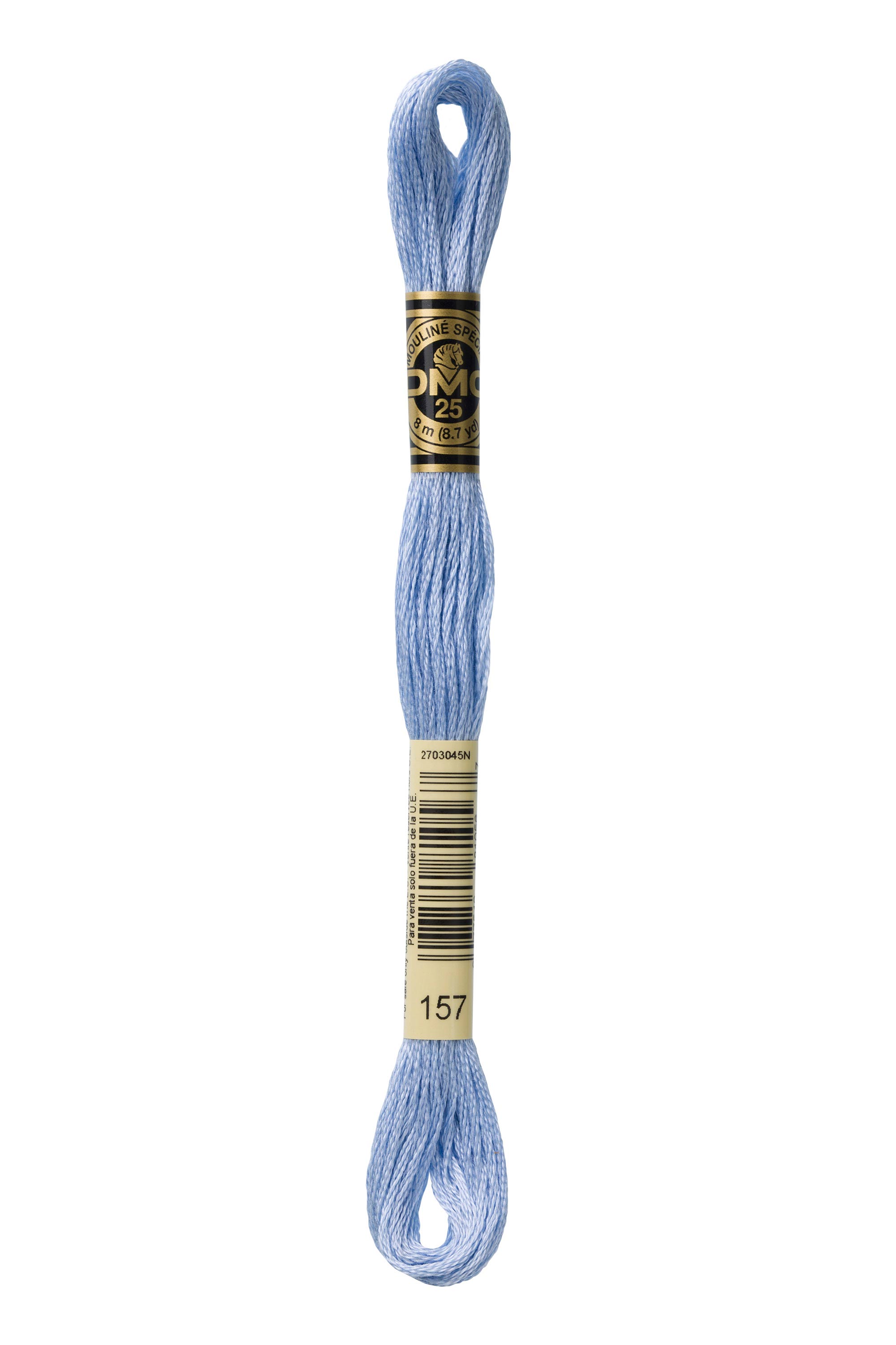 DMC 157 Six Strand Floss - Light Cornflower Blue