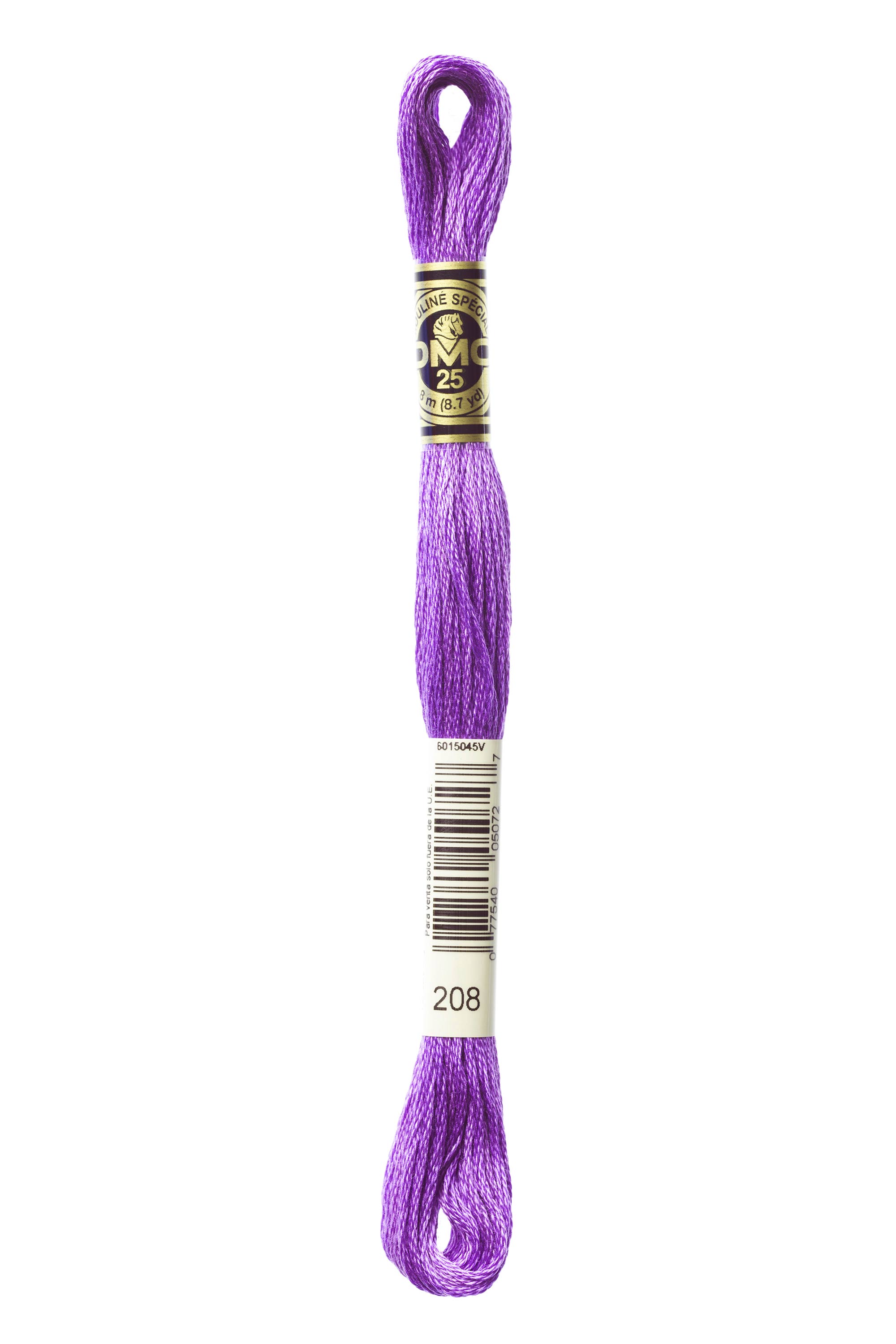 DMC 208 Six Strand Floss - Dark Lavender Purple