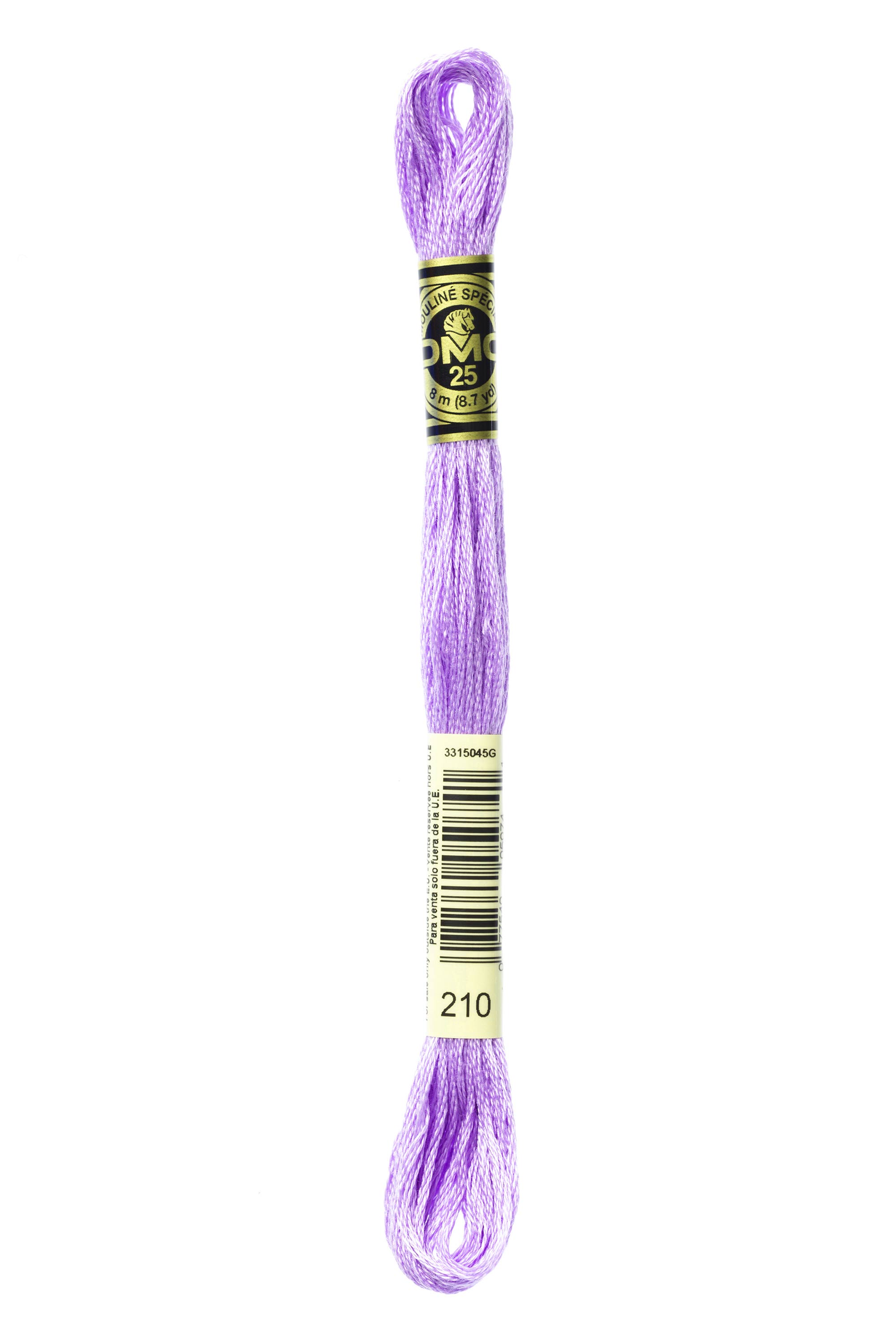 DMC 210 Six Strand Floss - Medium Lavender Purple
