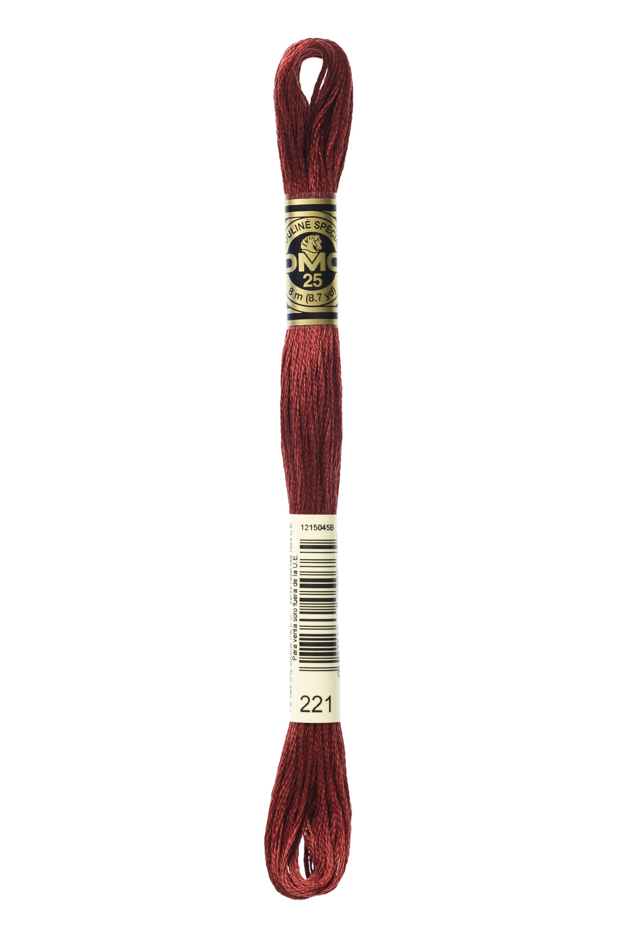 DMC 221 Six Strand Floss - Very Dark Shell Pink