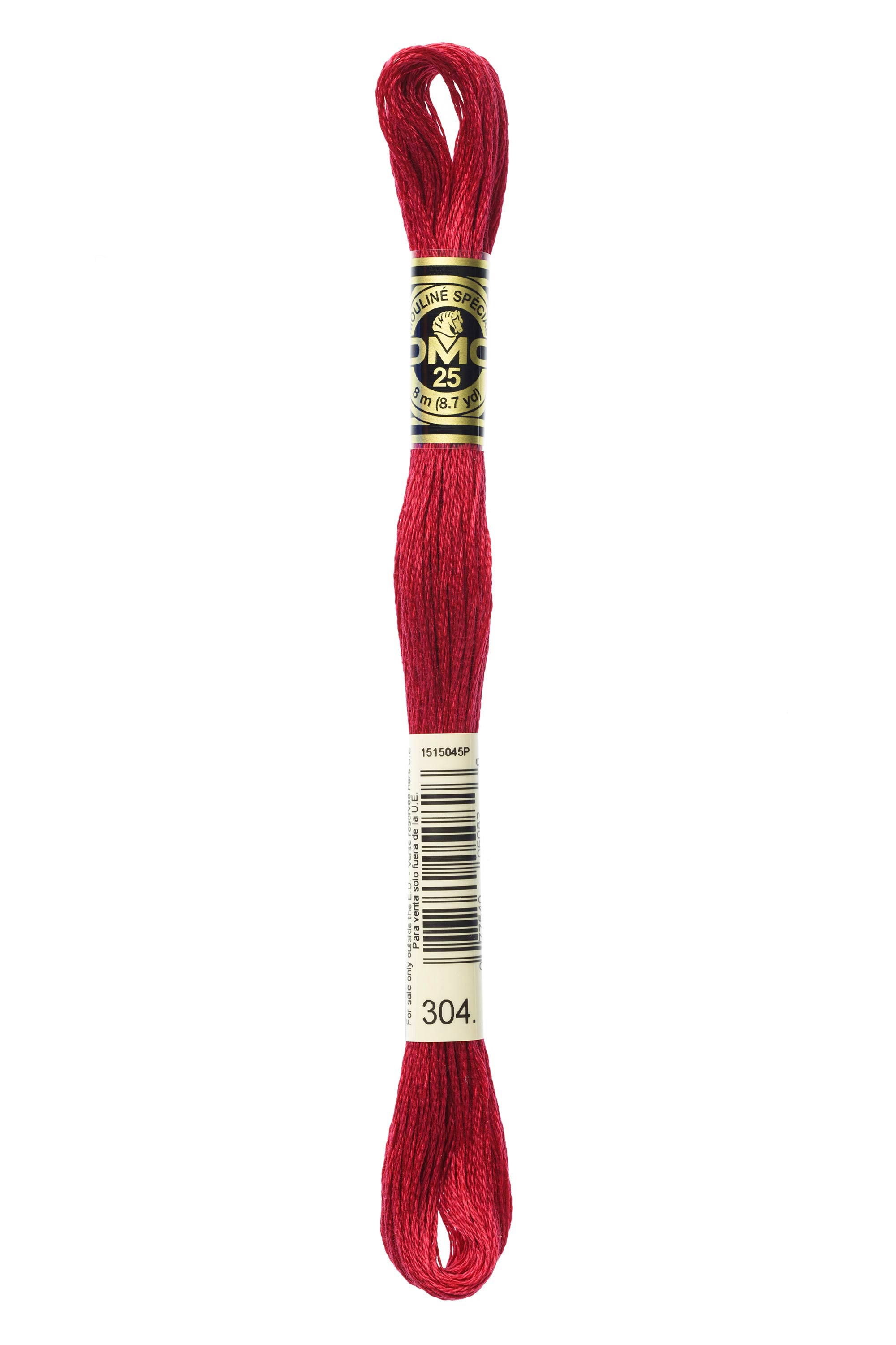 DMC 304 Six Strand Floss - Medium Red