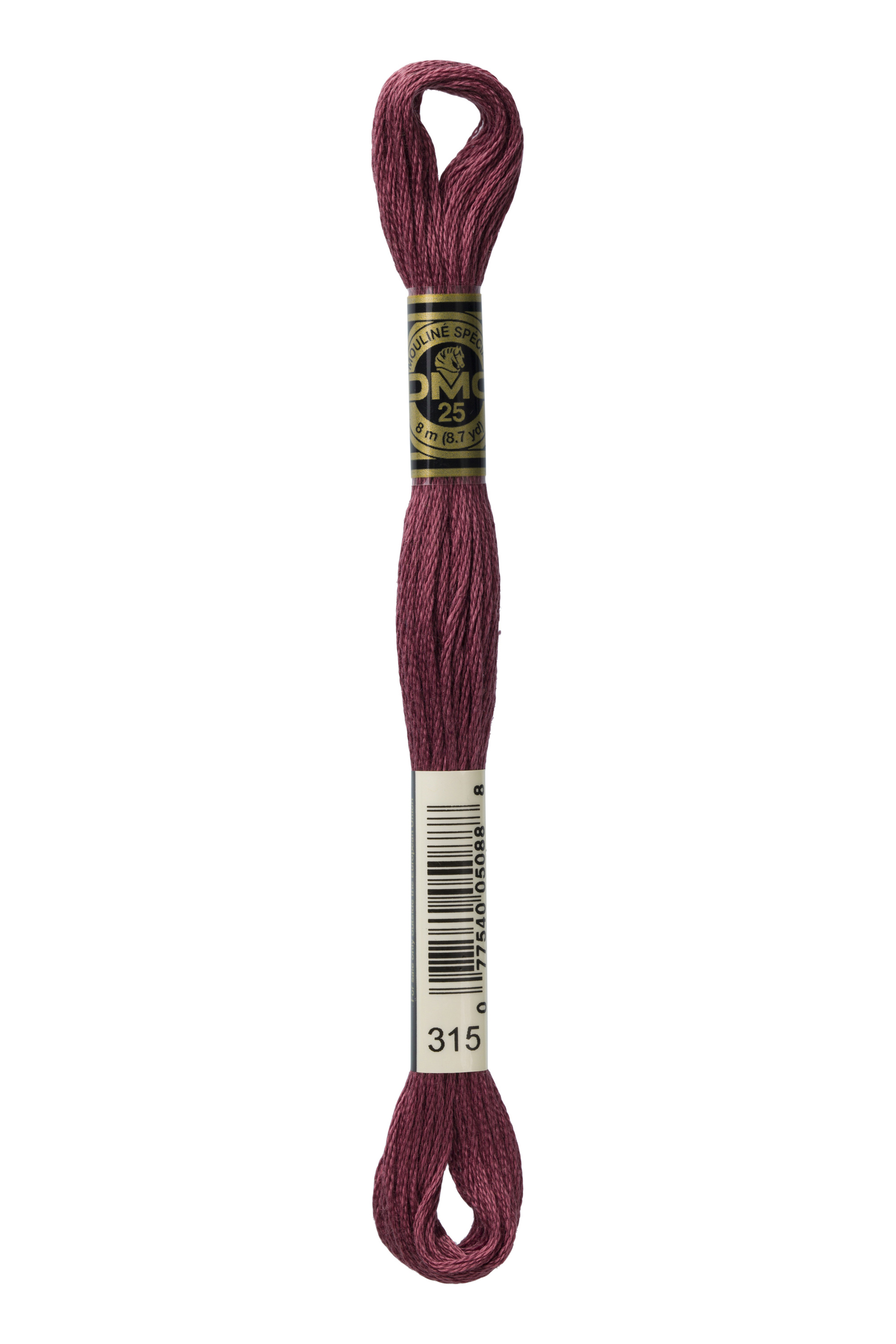 DMC 315 Six Strand Floss - Dark Antique Mauve Purple