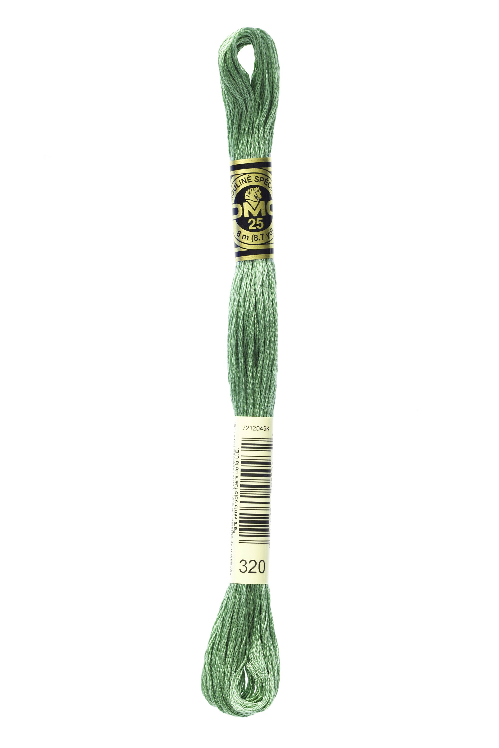 DMC 320 Six Strand Floss - Medium Pistachio Green