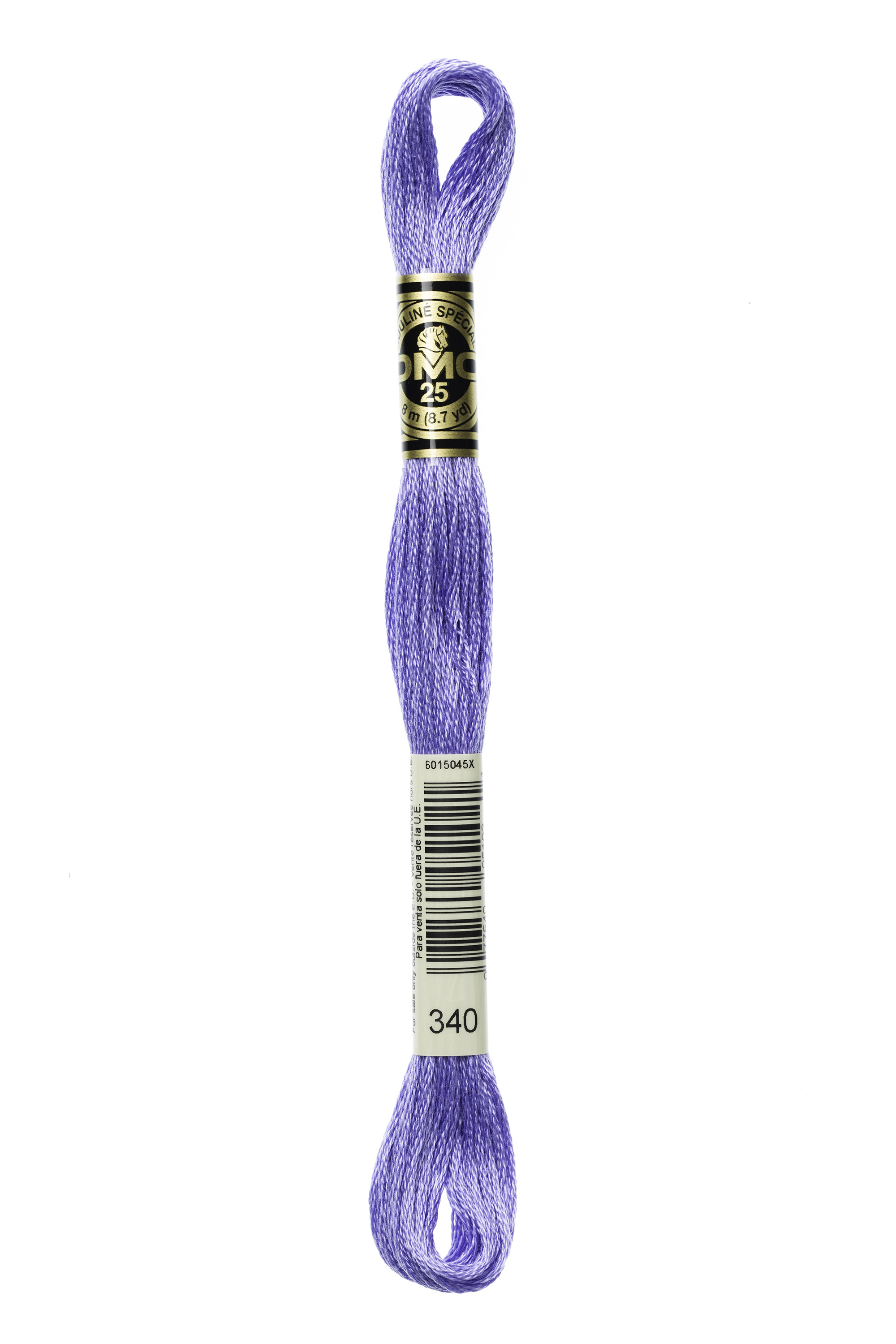 DMC 340 Six Strand Floss - Medium Blue Violet
