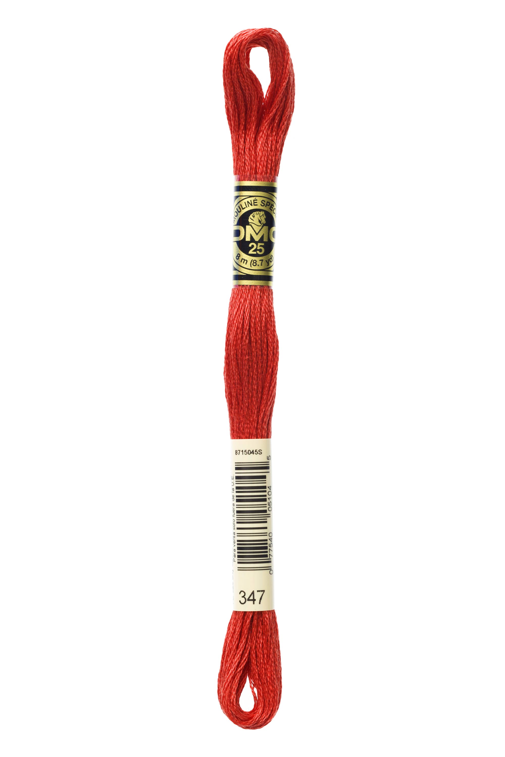 DMC 347 Six Strand Floss - Very Dark Salmon Red