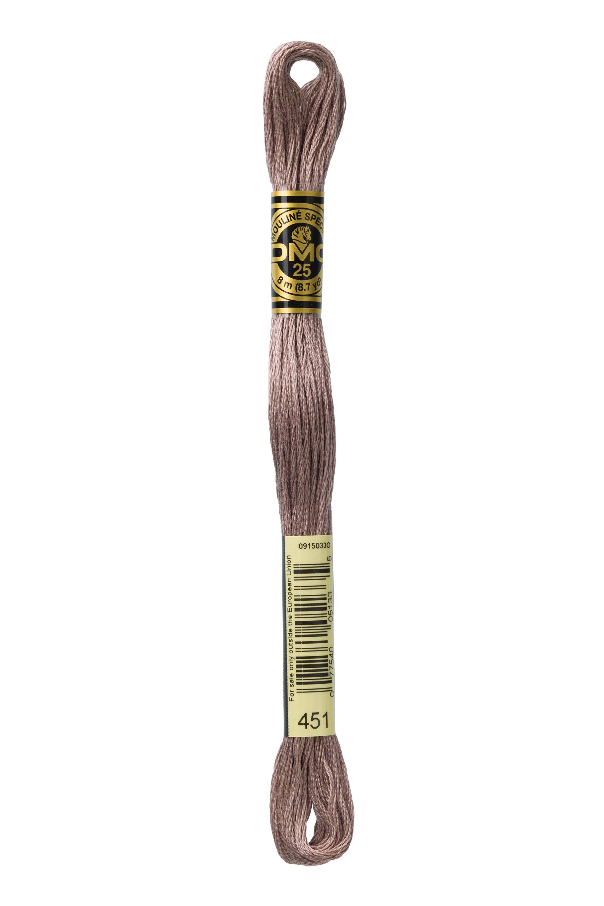 DMC 451 Six Strand Floss - Dark Shell Gray