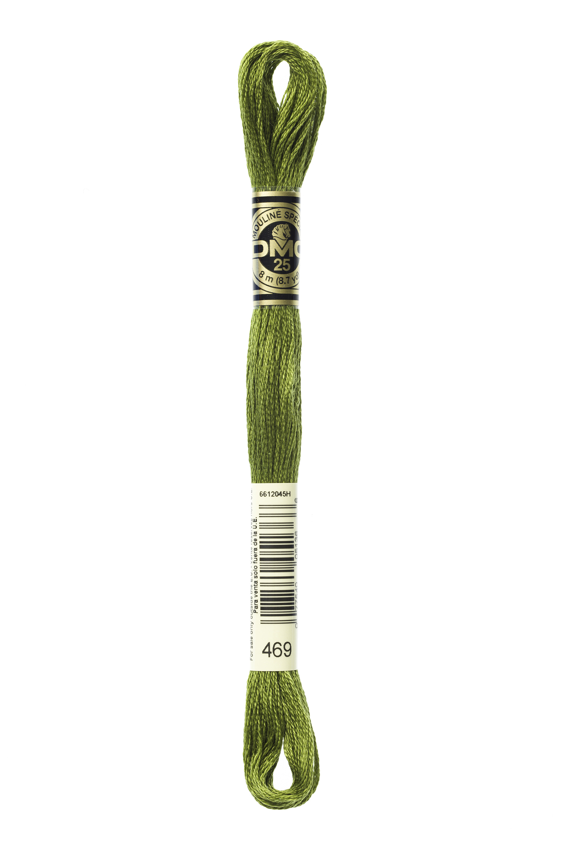 DMC 469 Six Strand Floss - Avocado Green