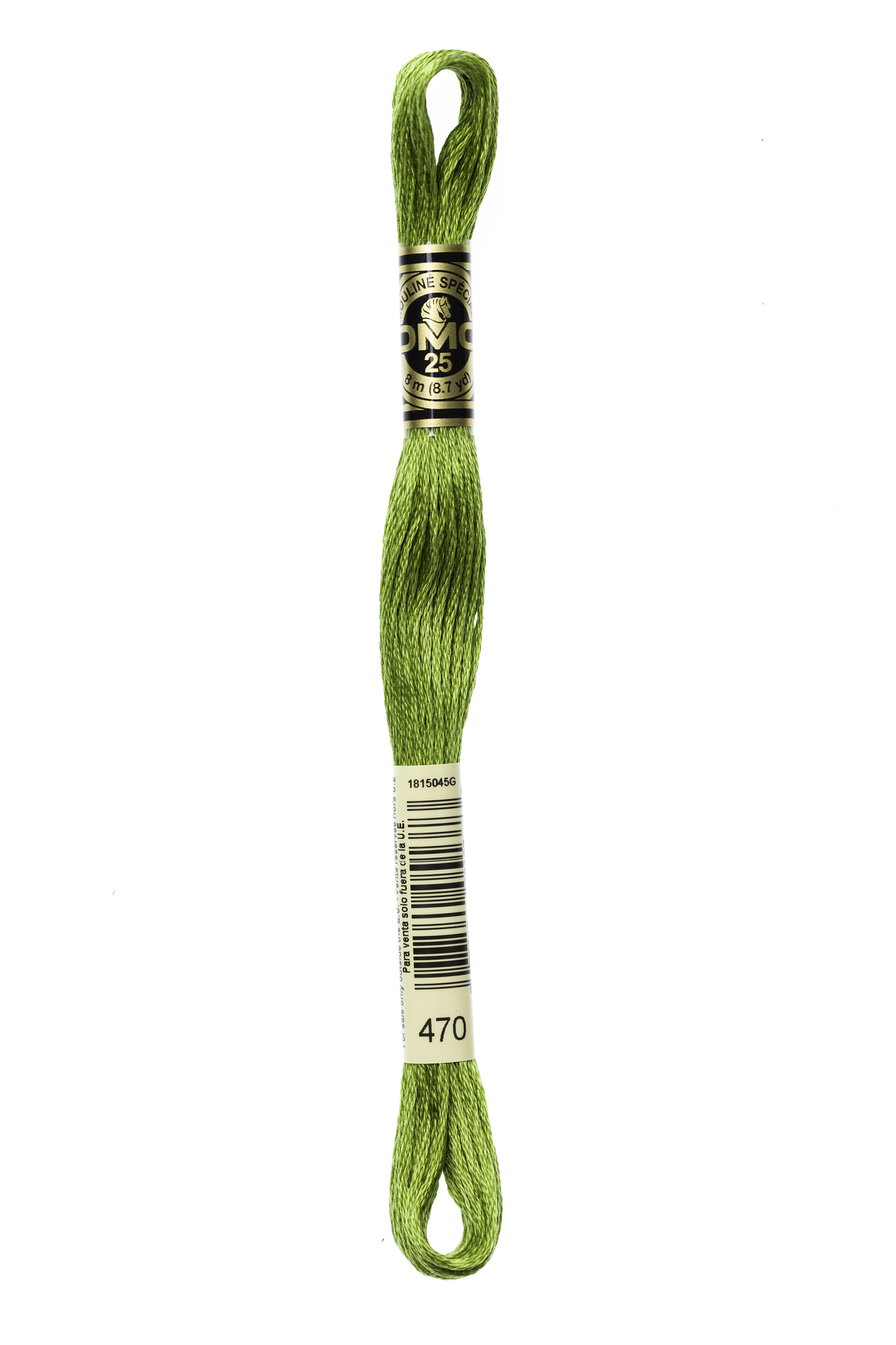 DMC 470 Six Strand Floss - Light Avocado Green