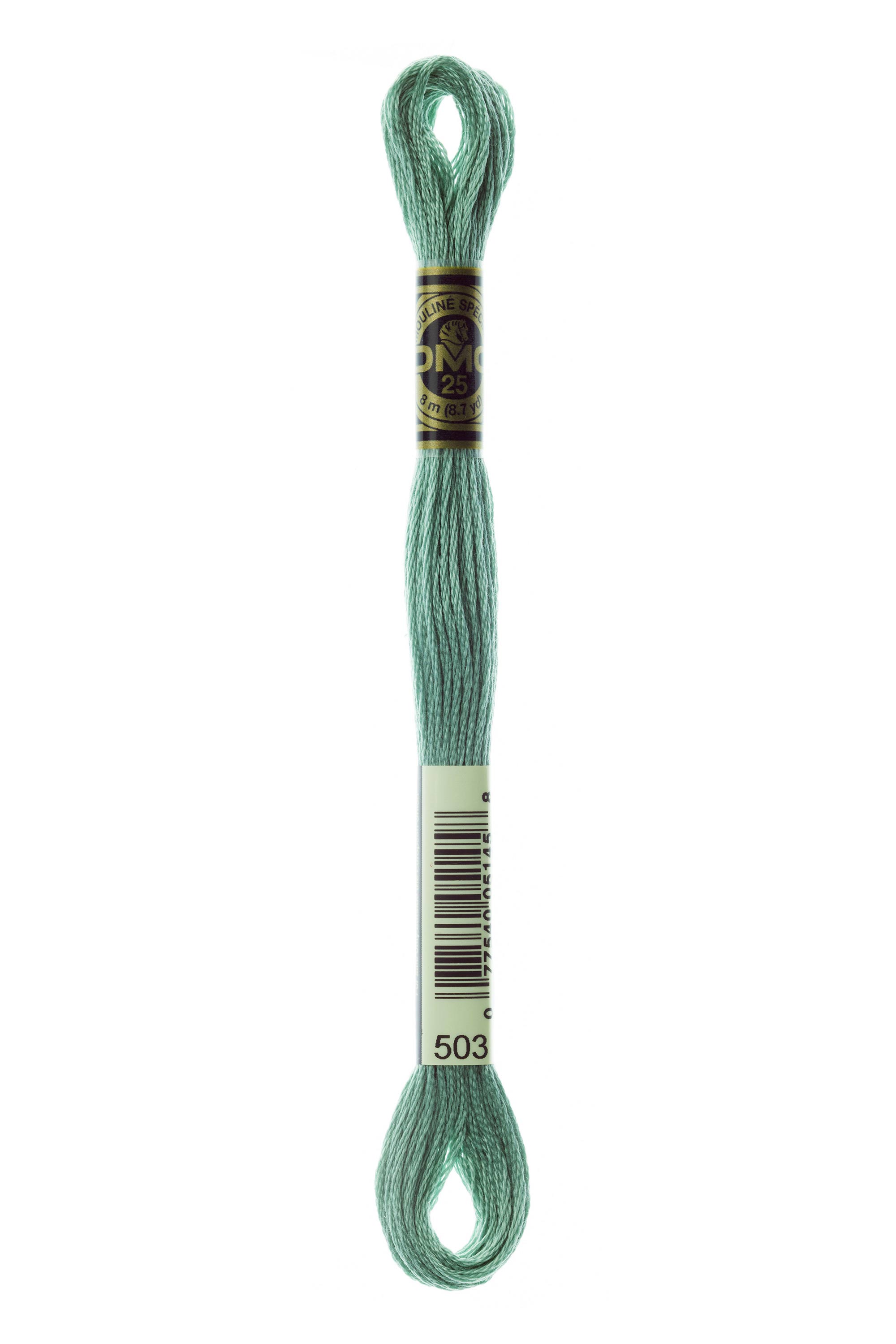 DMC 503 Six Strand Floss - Medium Blue Green