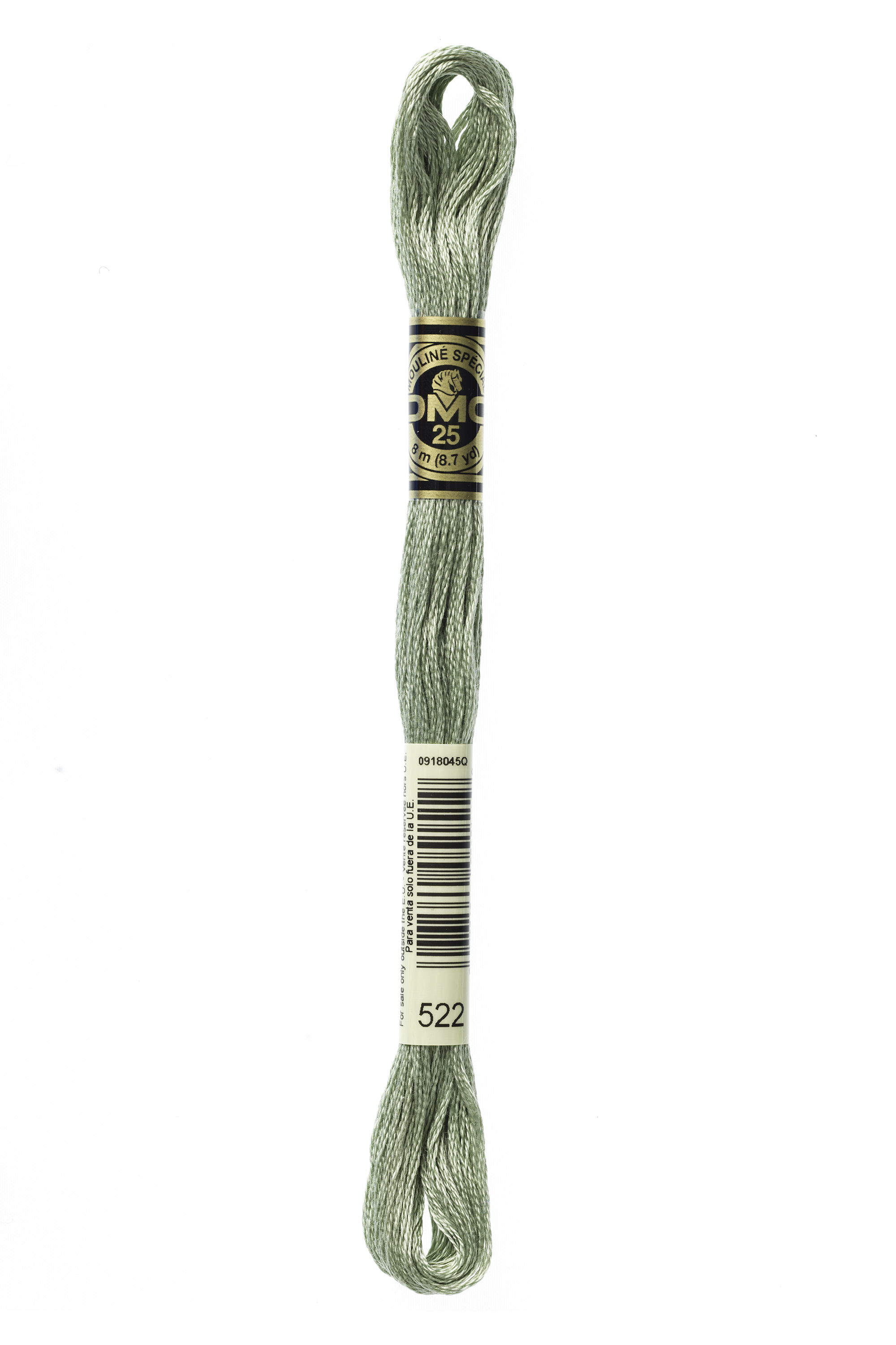 DMC 522 Six Strand Floss - Fern Green