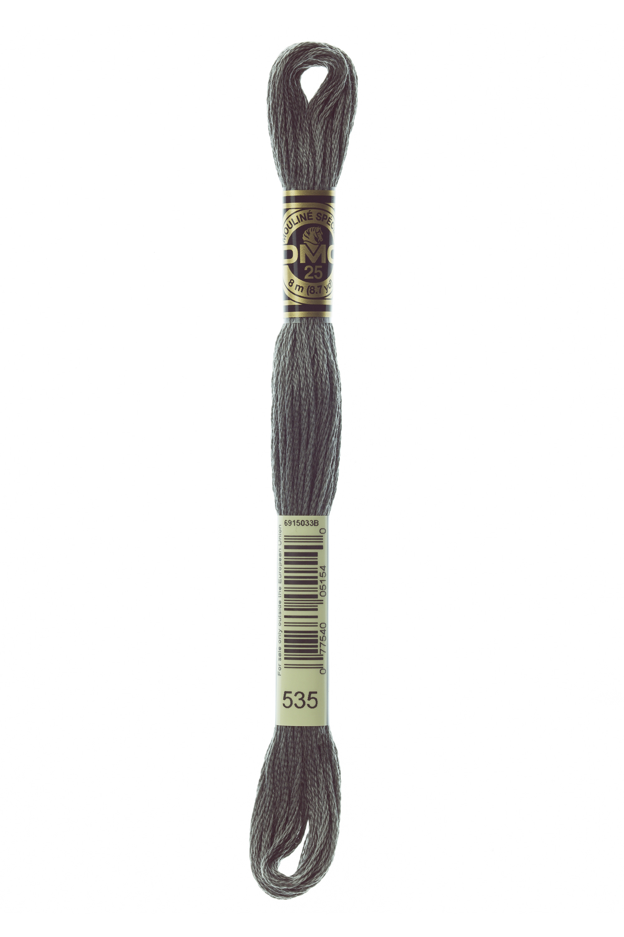DMC 535 Six Strand Floss - Very Light Ash Gray