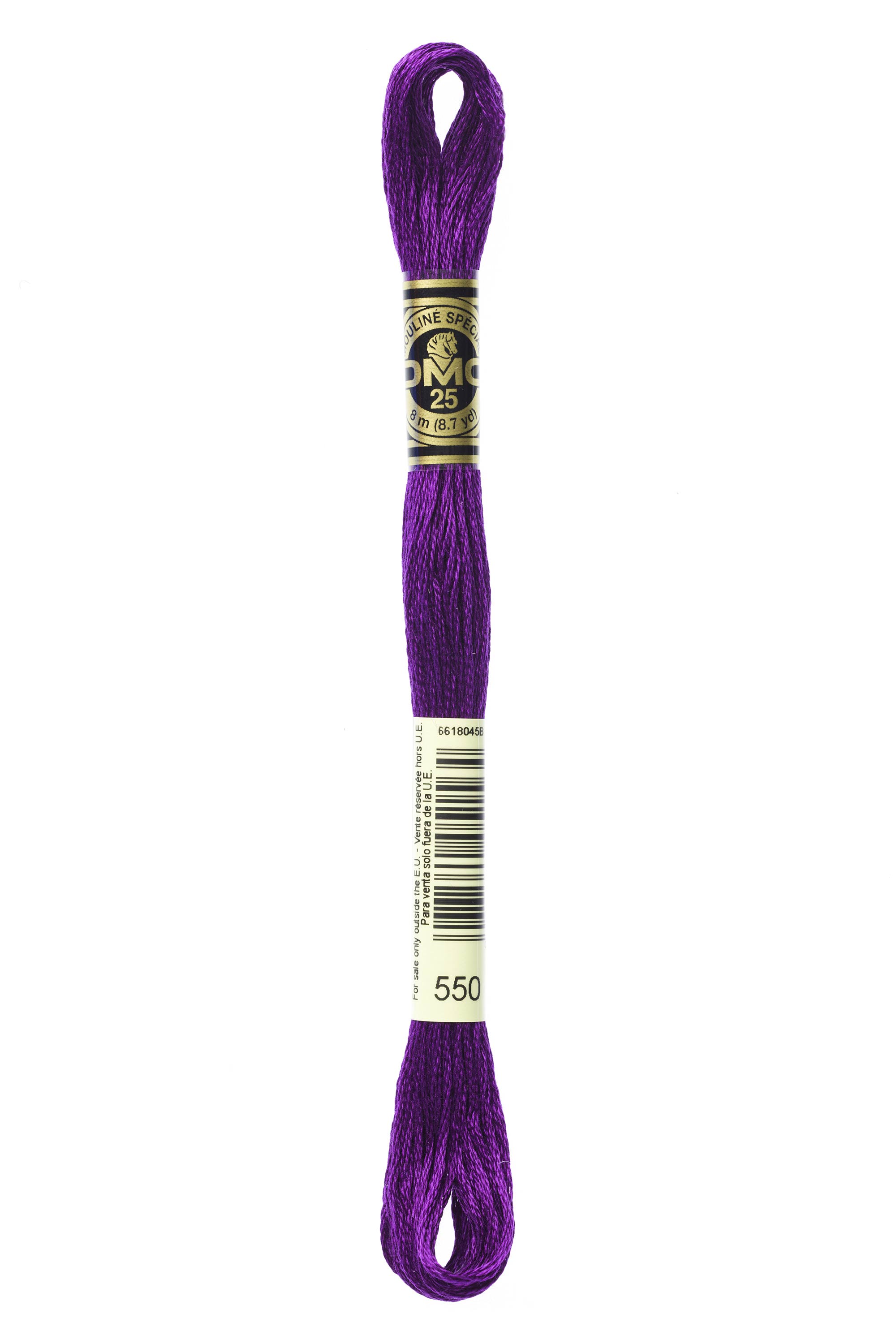 DMC 550 Six Strand Floss - Very Dark Violet Purple