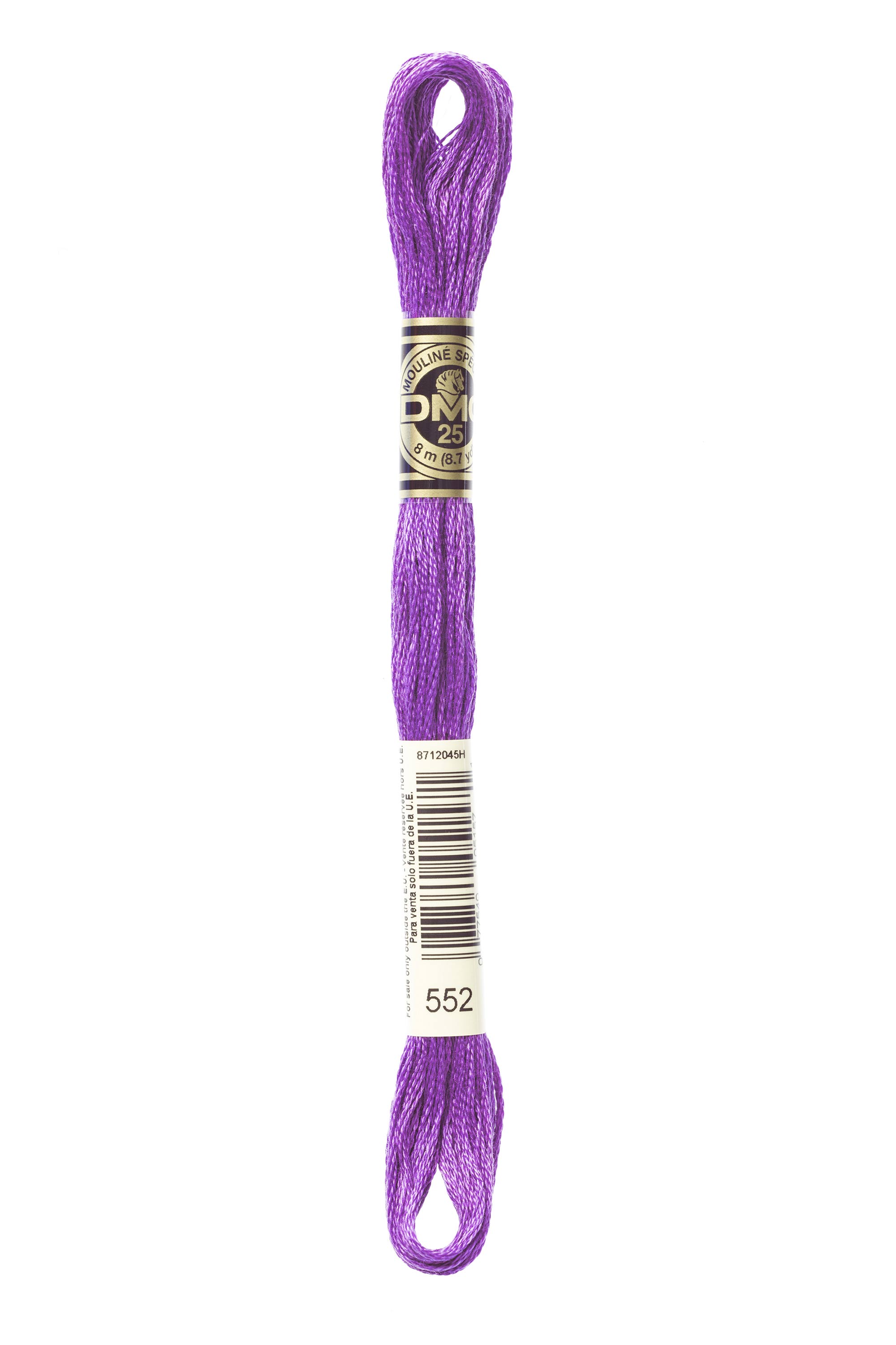 DMC 552 Six Strand Floss - Medium Violet Purple