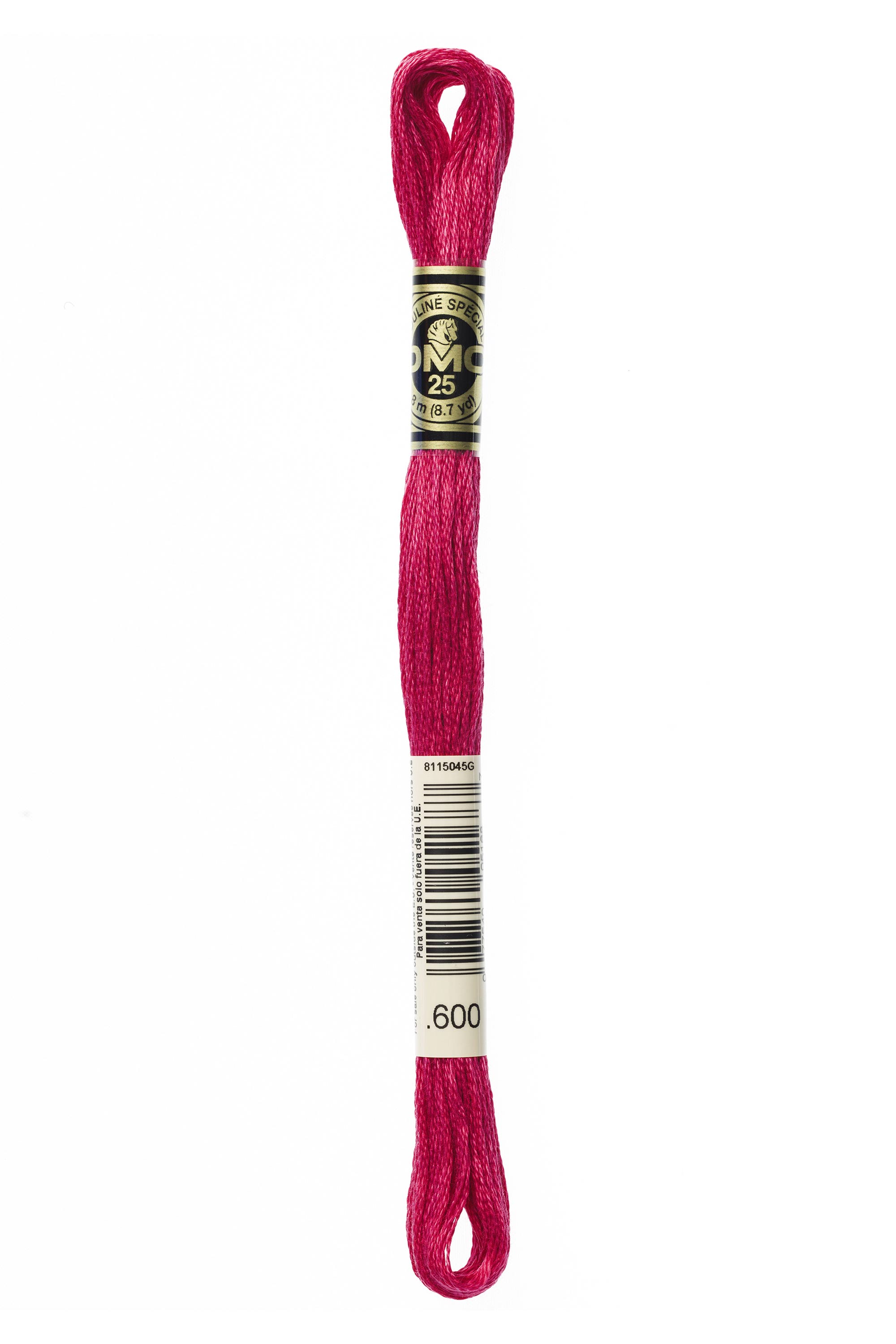 DMC 600 Six Strand Floss - Very Dark Cranberry Pink