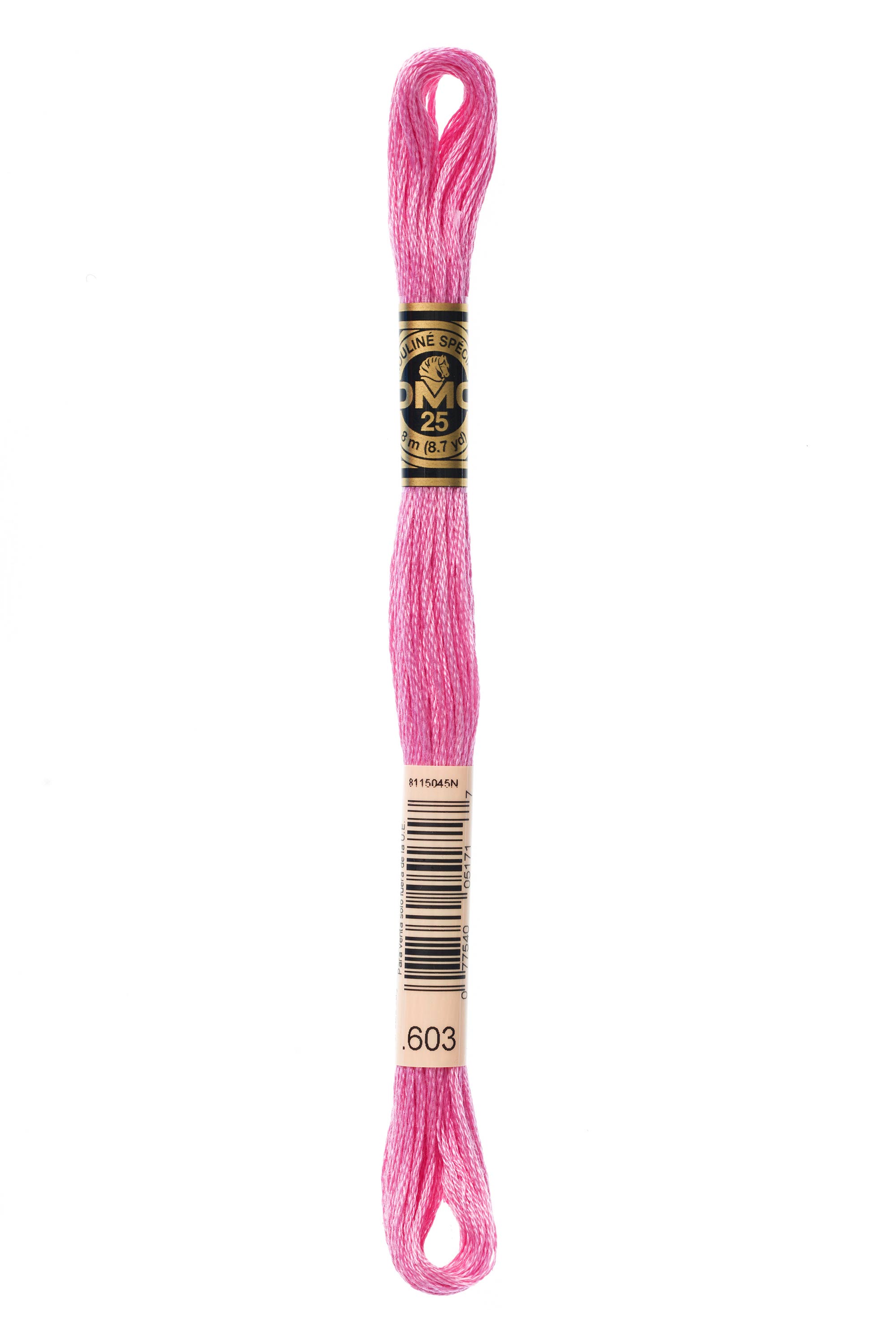 DMC 603 Six Strand Floss - Cranberry Pink