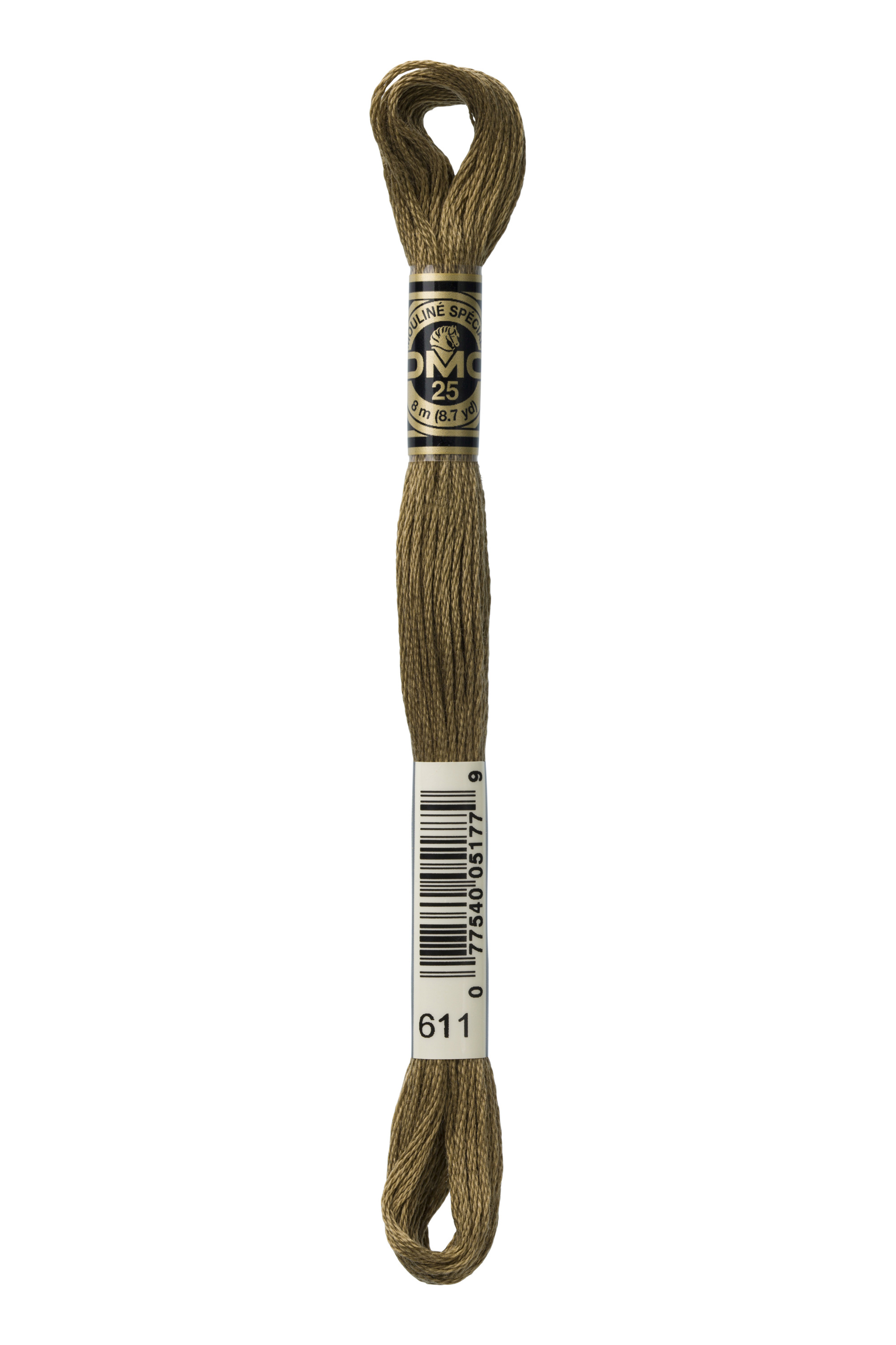 DMC 611 Six Strand Floss - Drab Brown