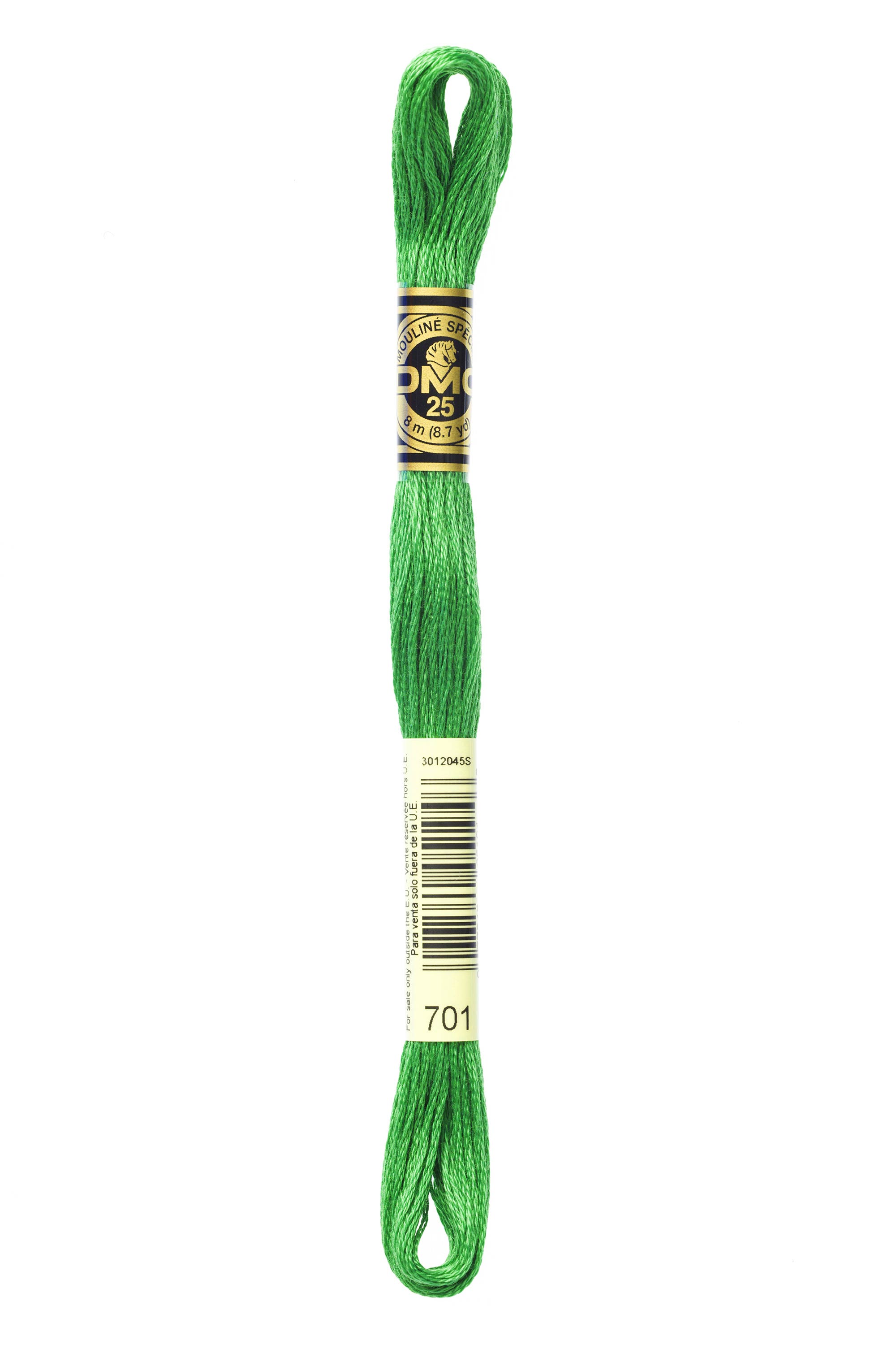 DMC 701 Six Strand Floss - Light Green