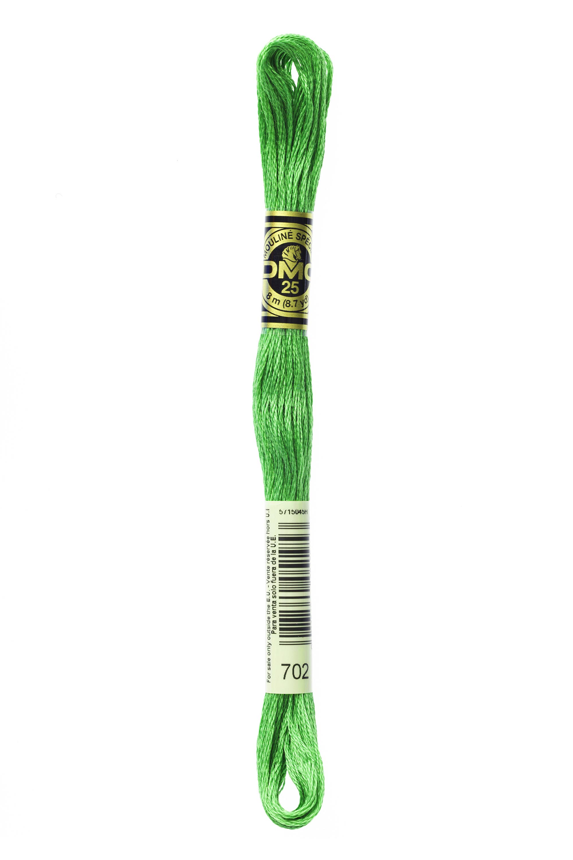 DMC 702 Six Strand Floss - Kelly Green