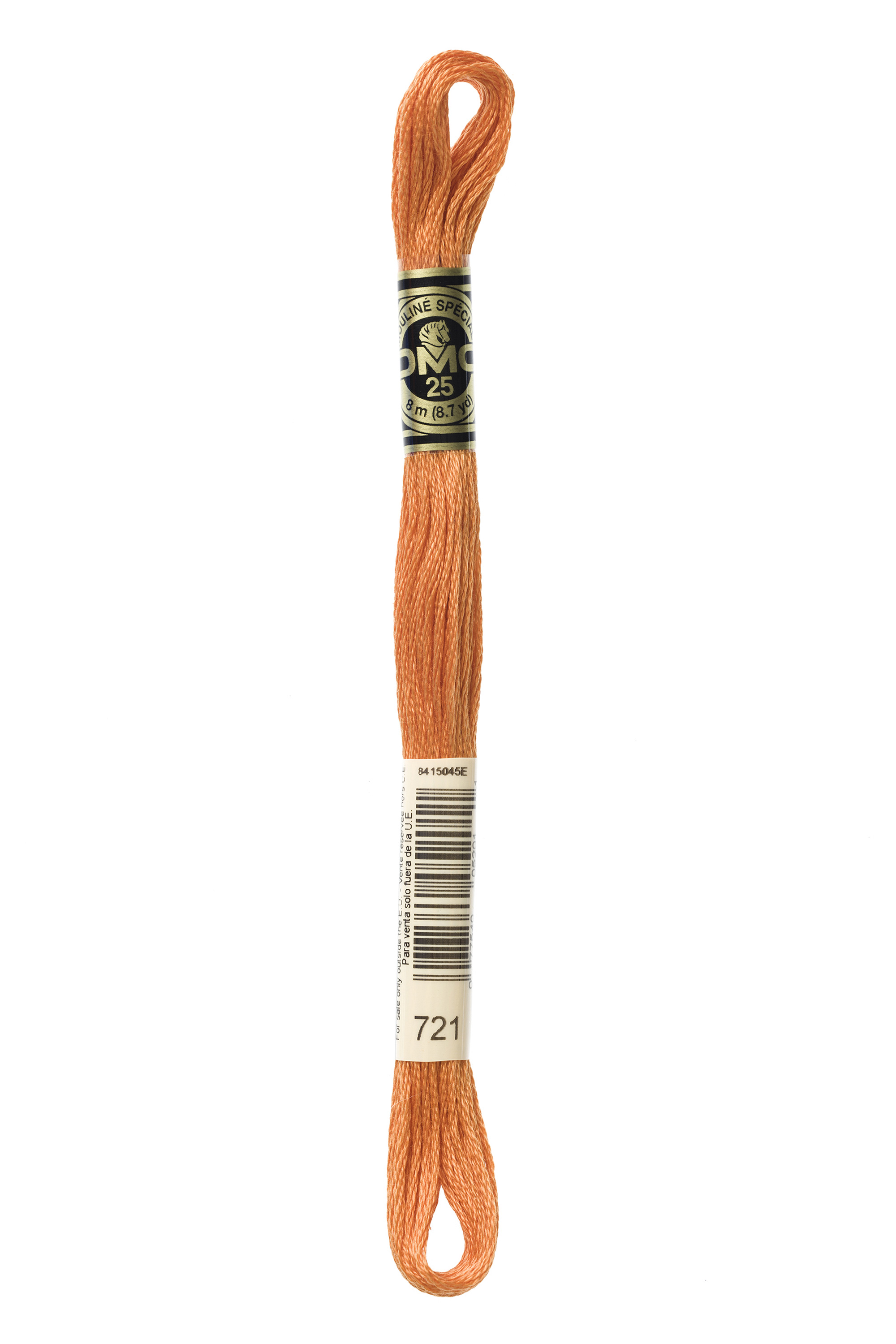 DMC 721 Six Strand Floss - Medium Orange Spice