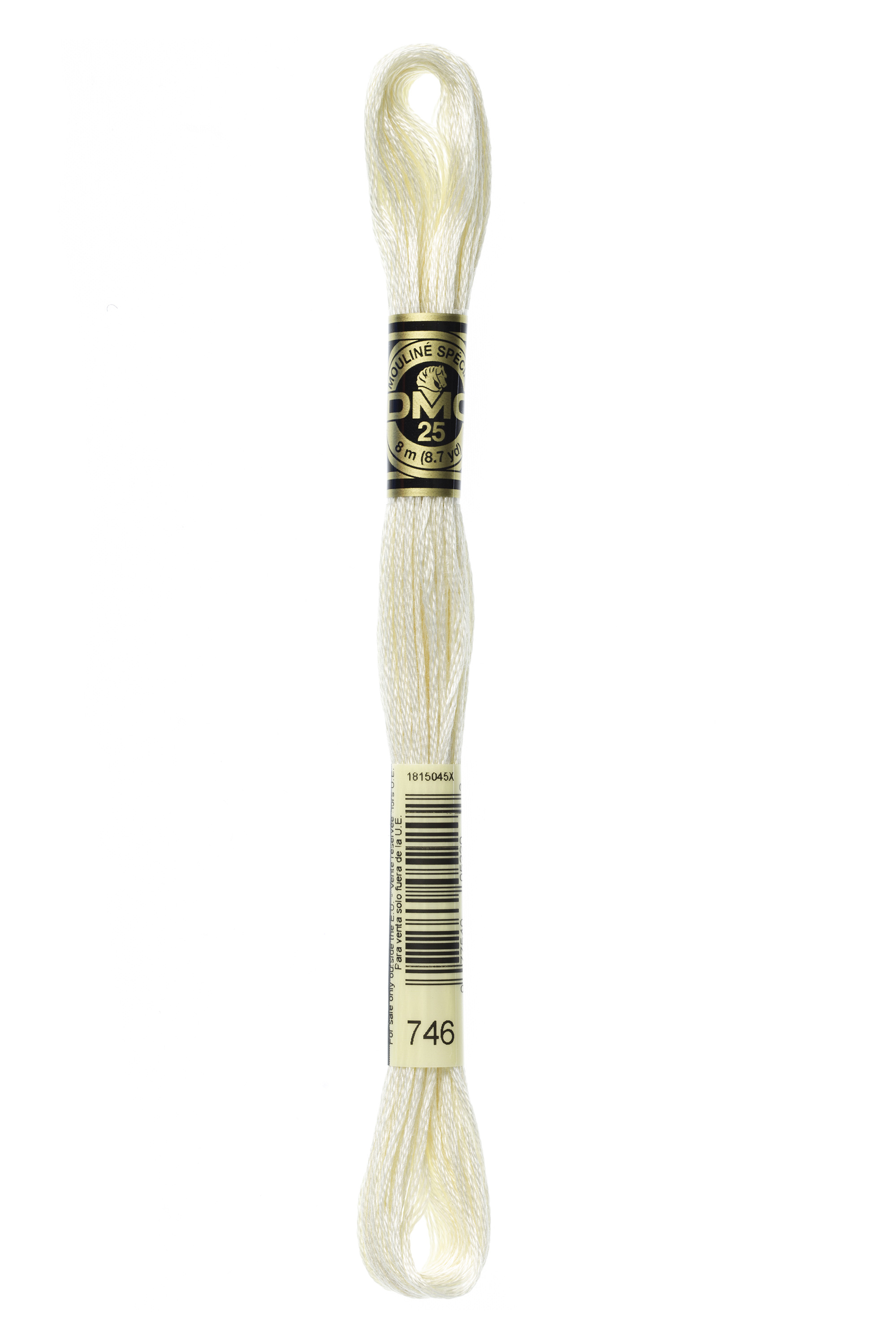 DMC 746 Six Strand Floss - Off White