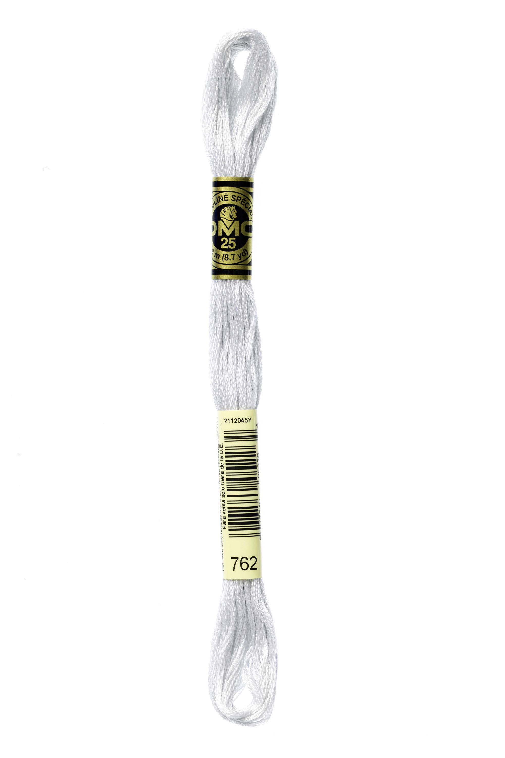 DMC 762 Six Strand Floss - Very Light Pearl Gray