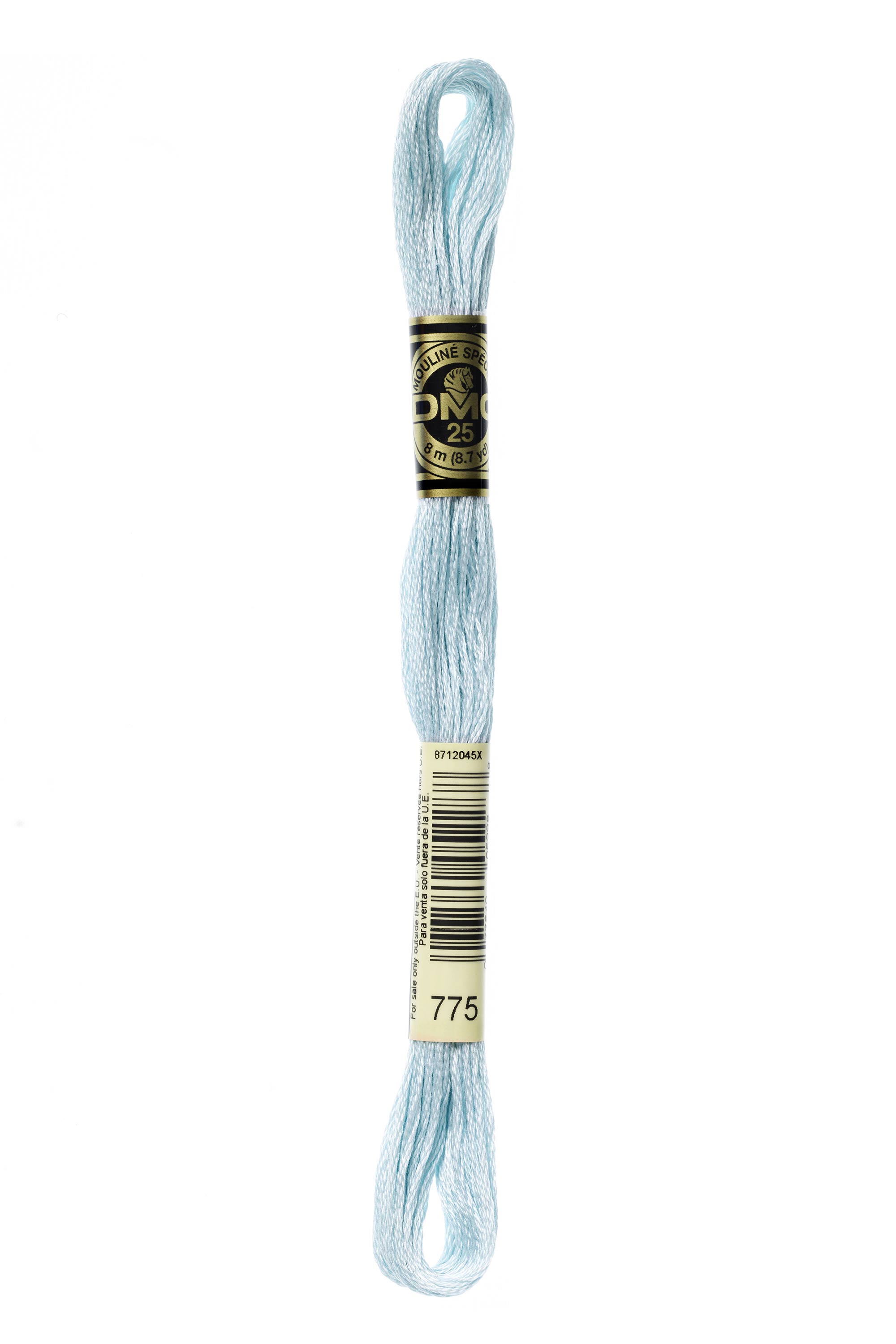 DMC 775 Six Strand Floss - Very Light Baby Blue