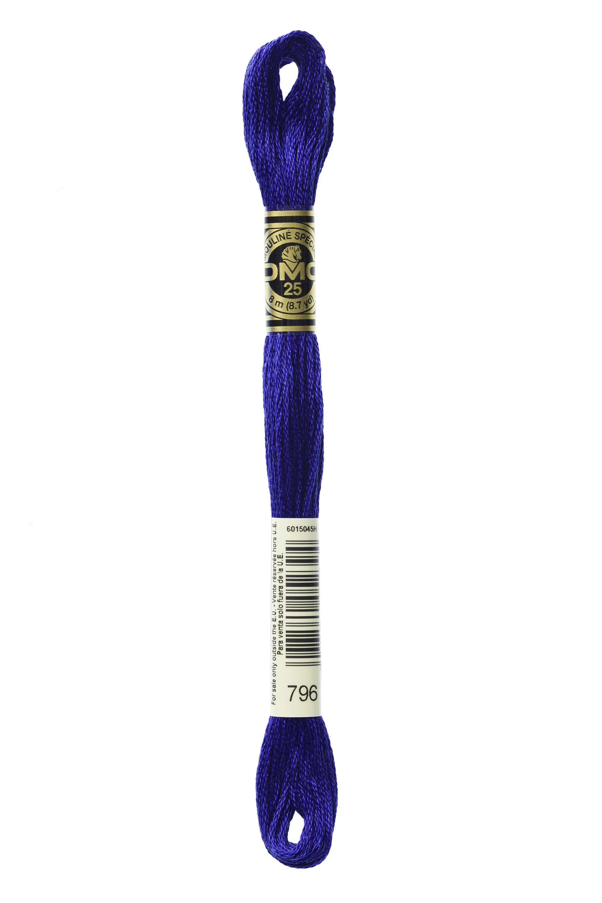 DMC 796 Six Strand Floss - Dark Royal Blue