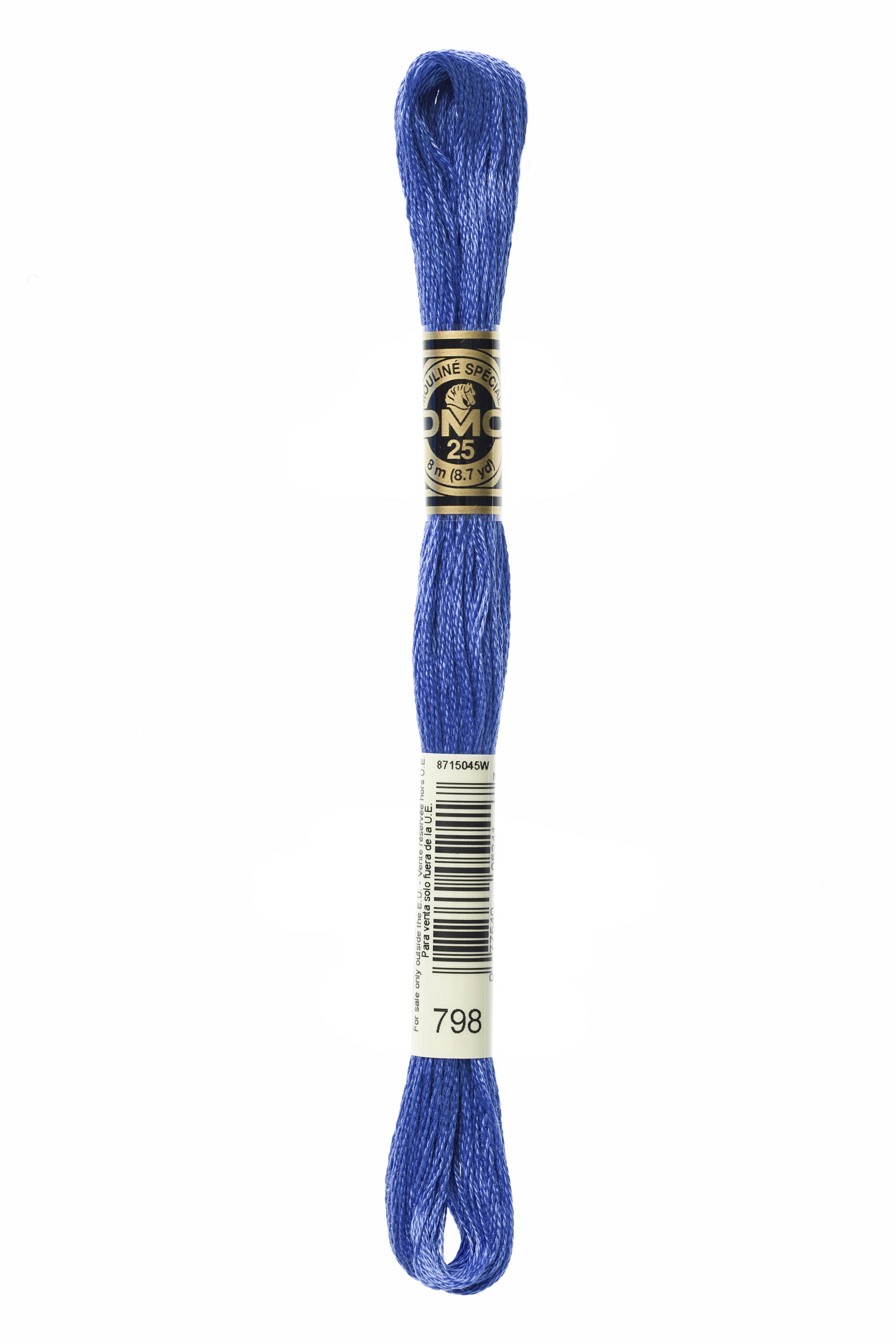 DMC 798 Six Strand Floss - Dark Delft Blue