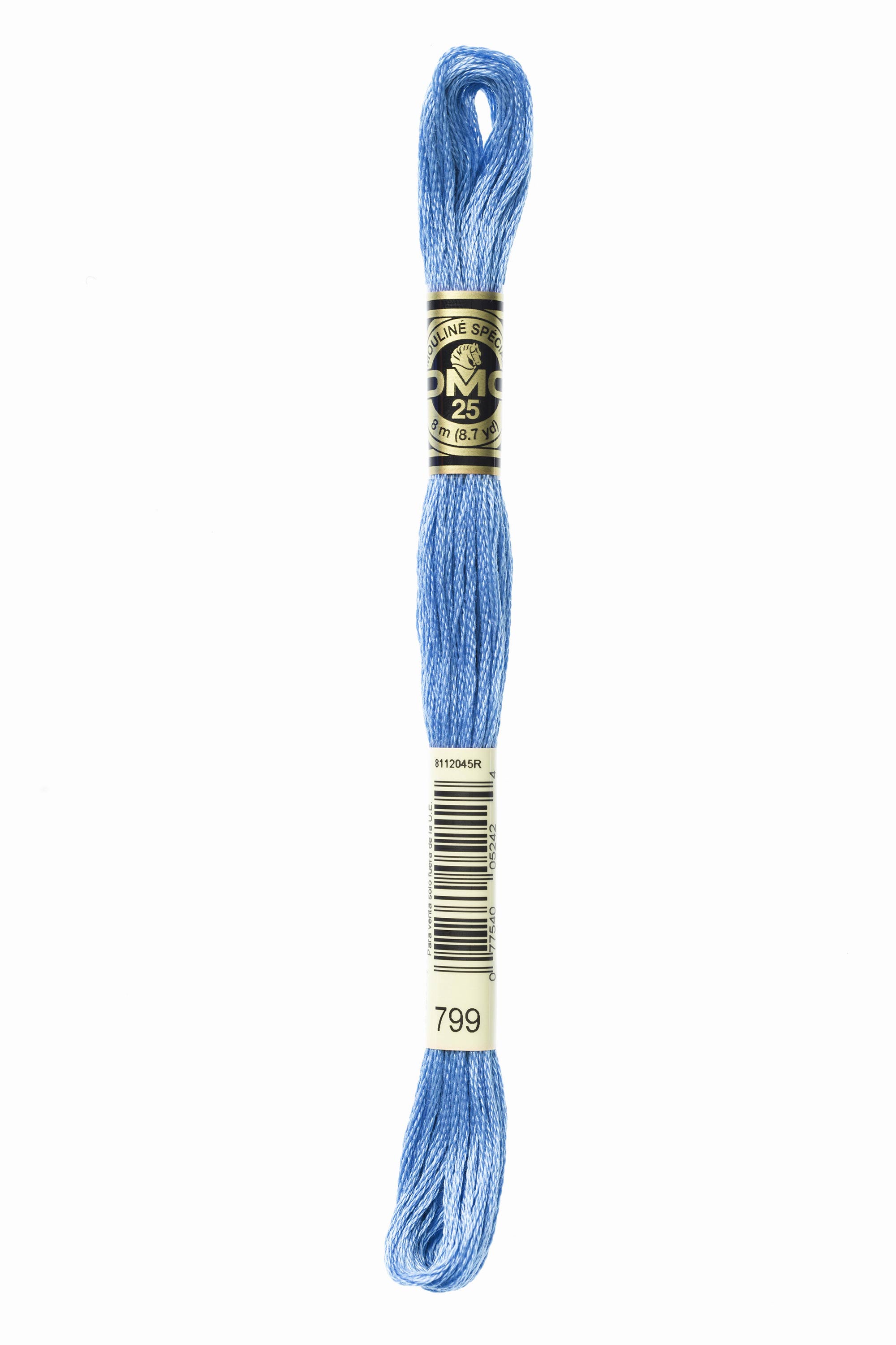 DMC 799 Six Strand Floss - Medium Delft Blue