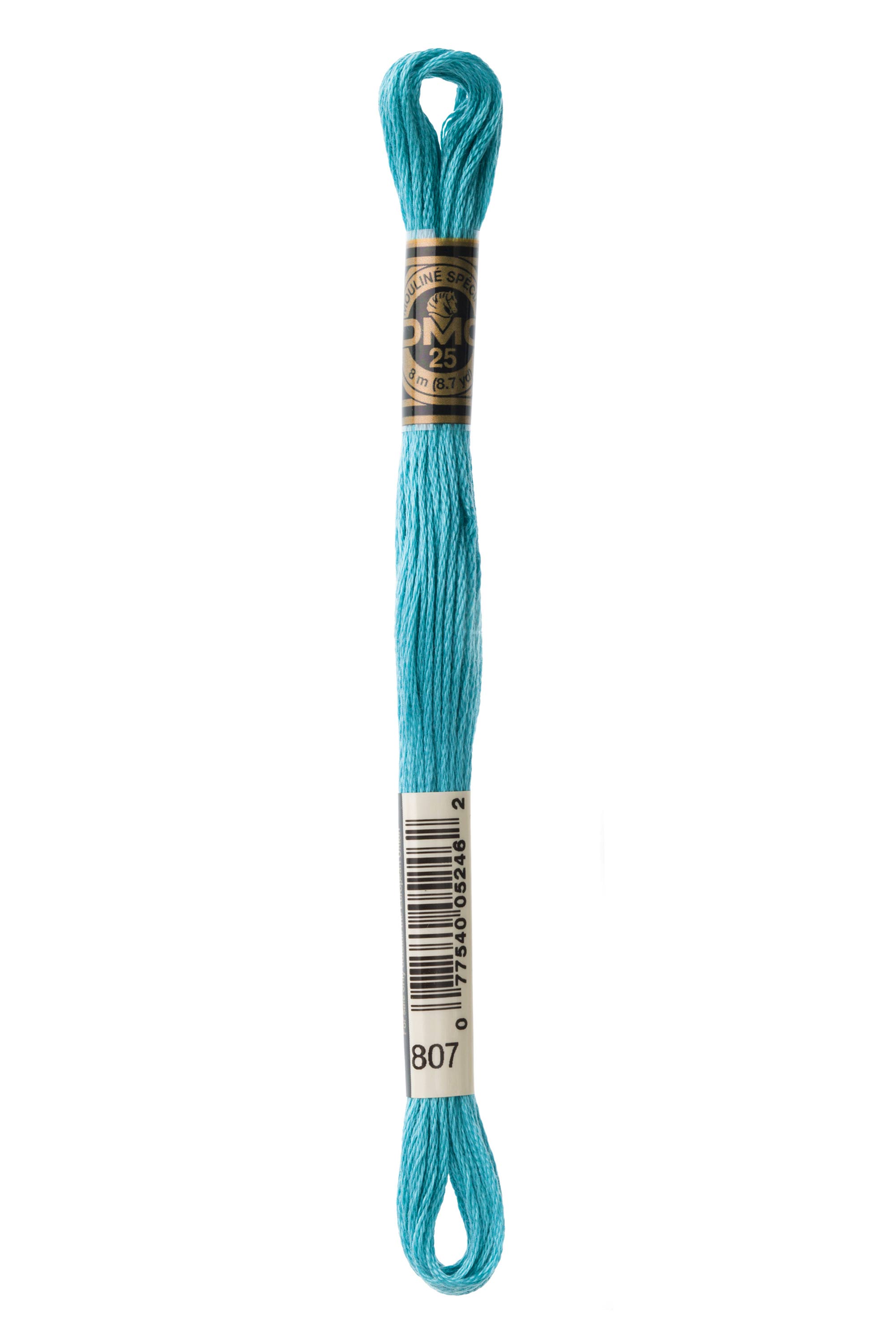 DMC 807 Six Strand Floss - Peacock Blue