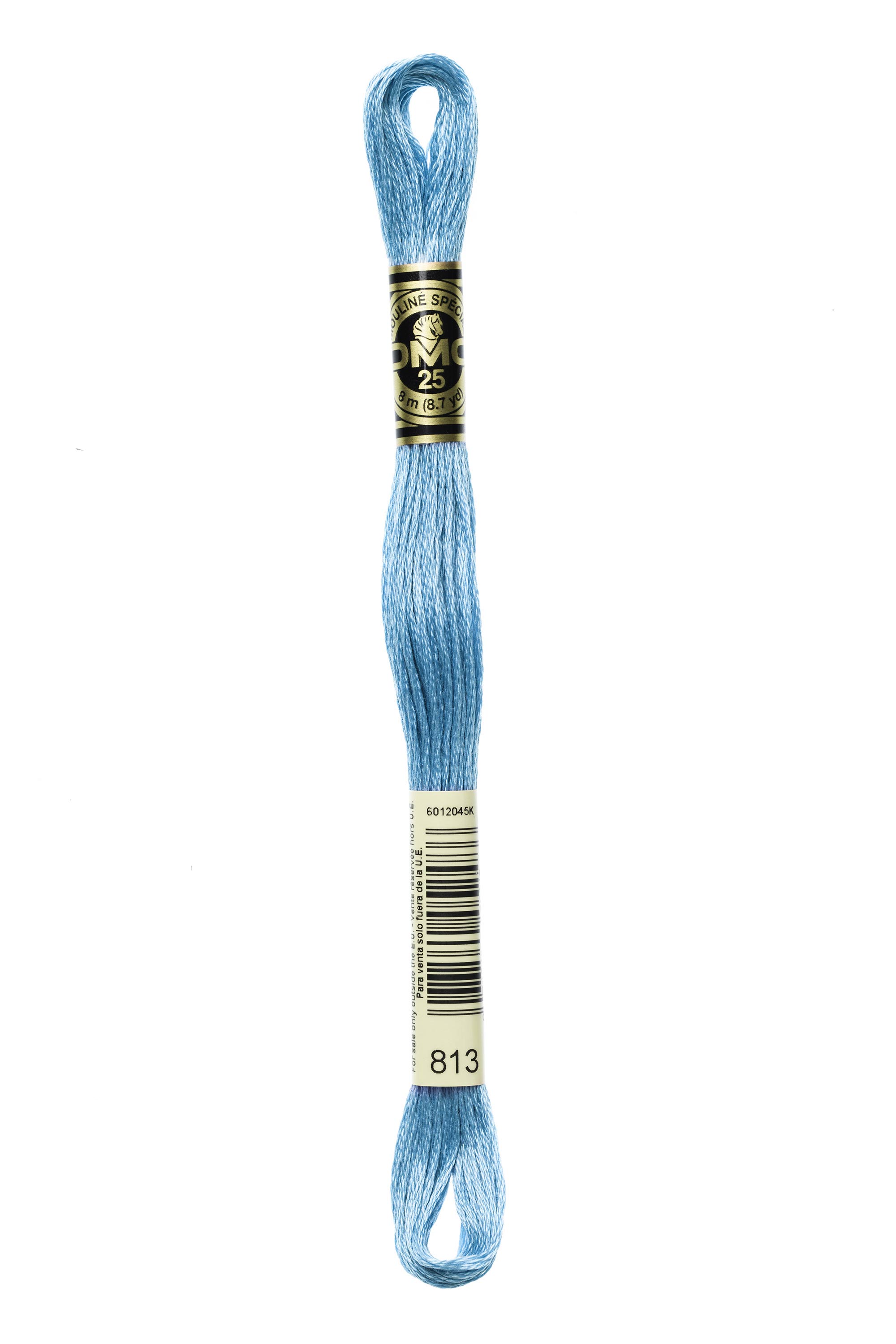 DMC 813 Six Strand Floss - Light Blue