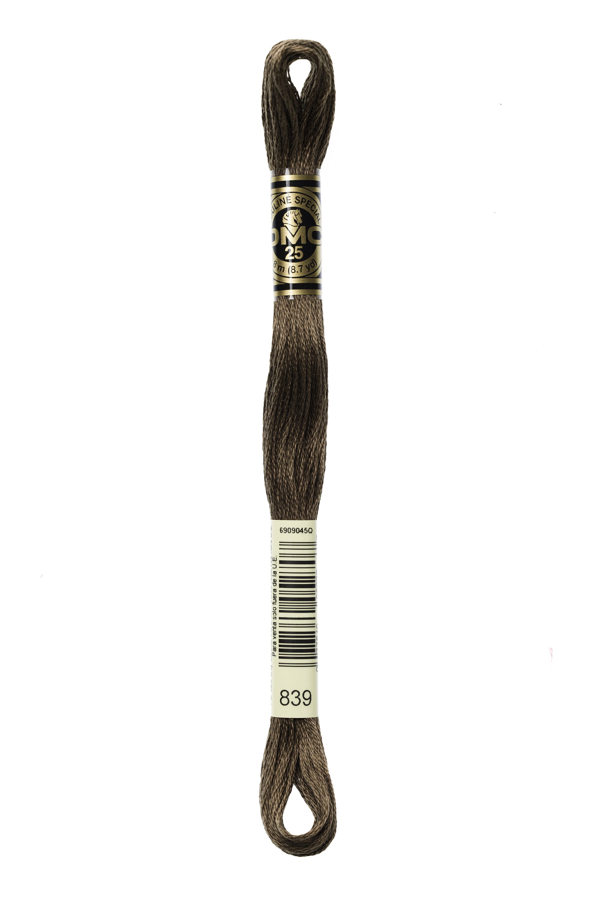 DMC 839 Six Strand Floss - Dark Beige Brown